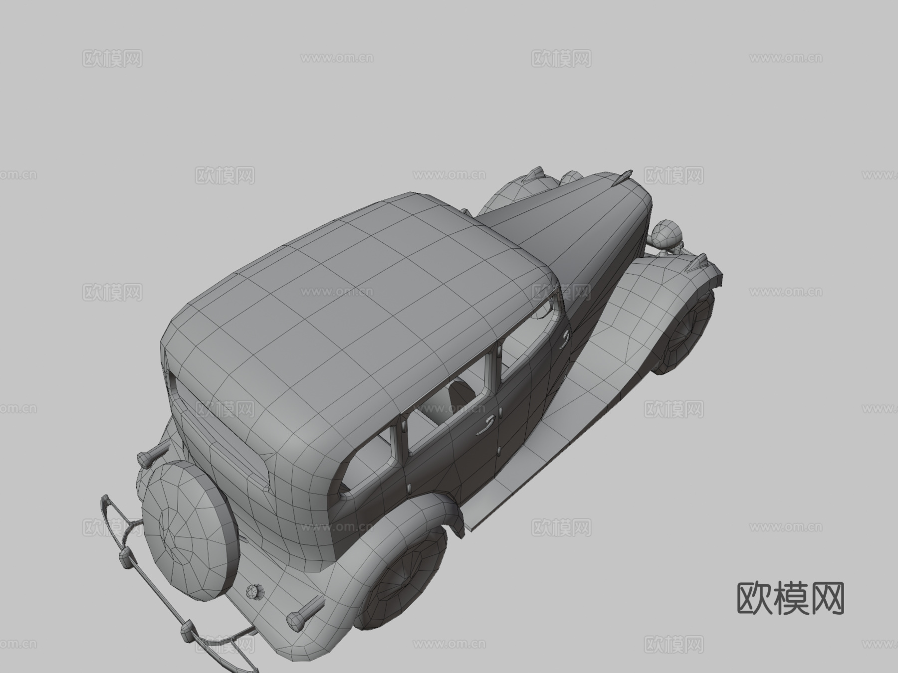 豪华汽车su模型