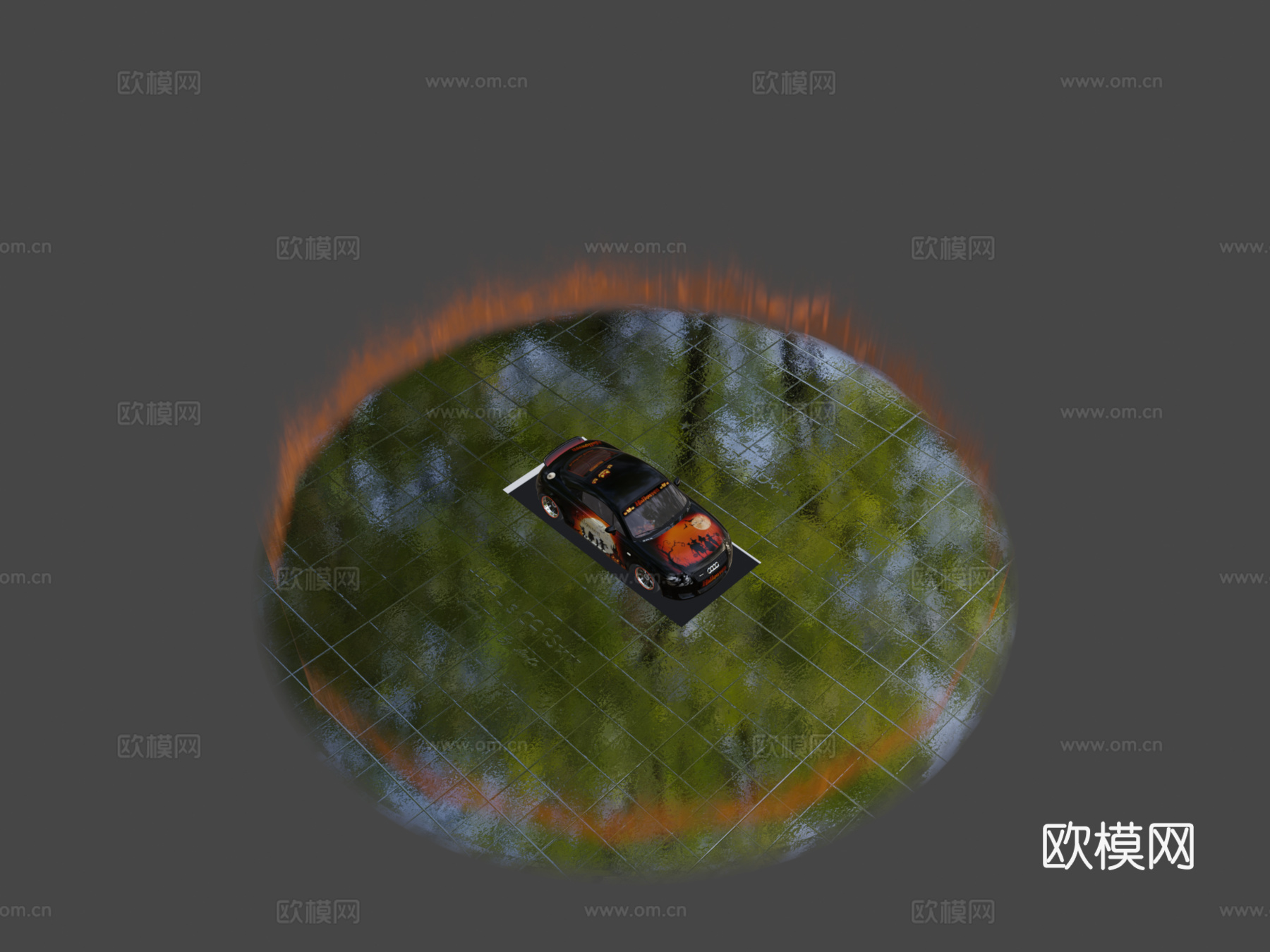 万圣节奥迪TTsu模型