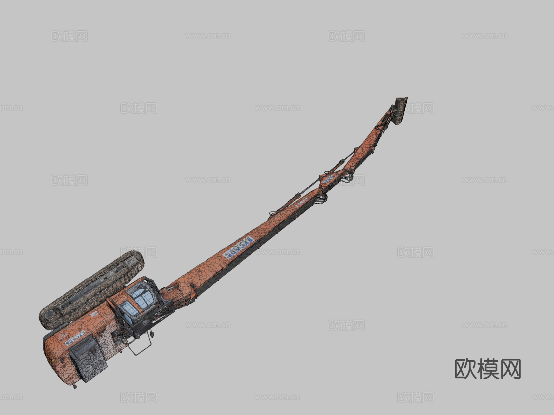 挖掘机 日立 ZX 460 LCH 系列su模型