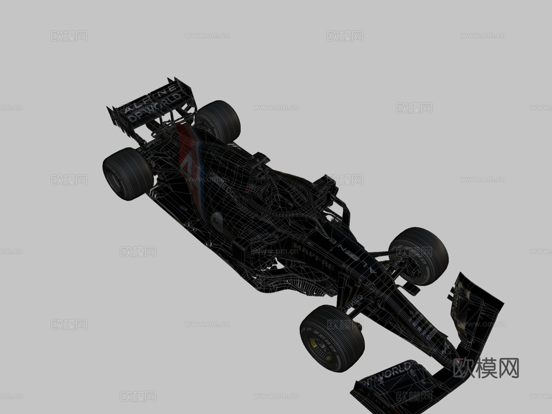 F1 2021 Alpine A521 预览su模型