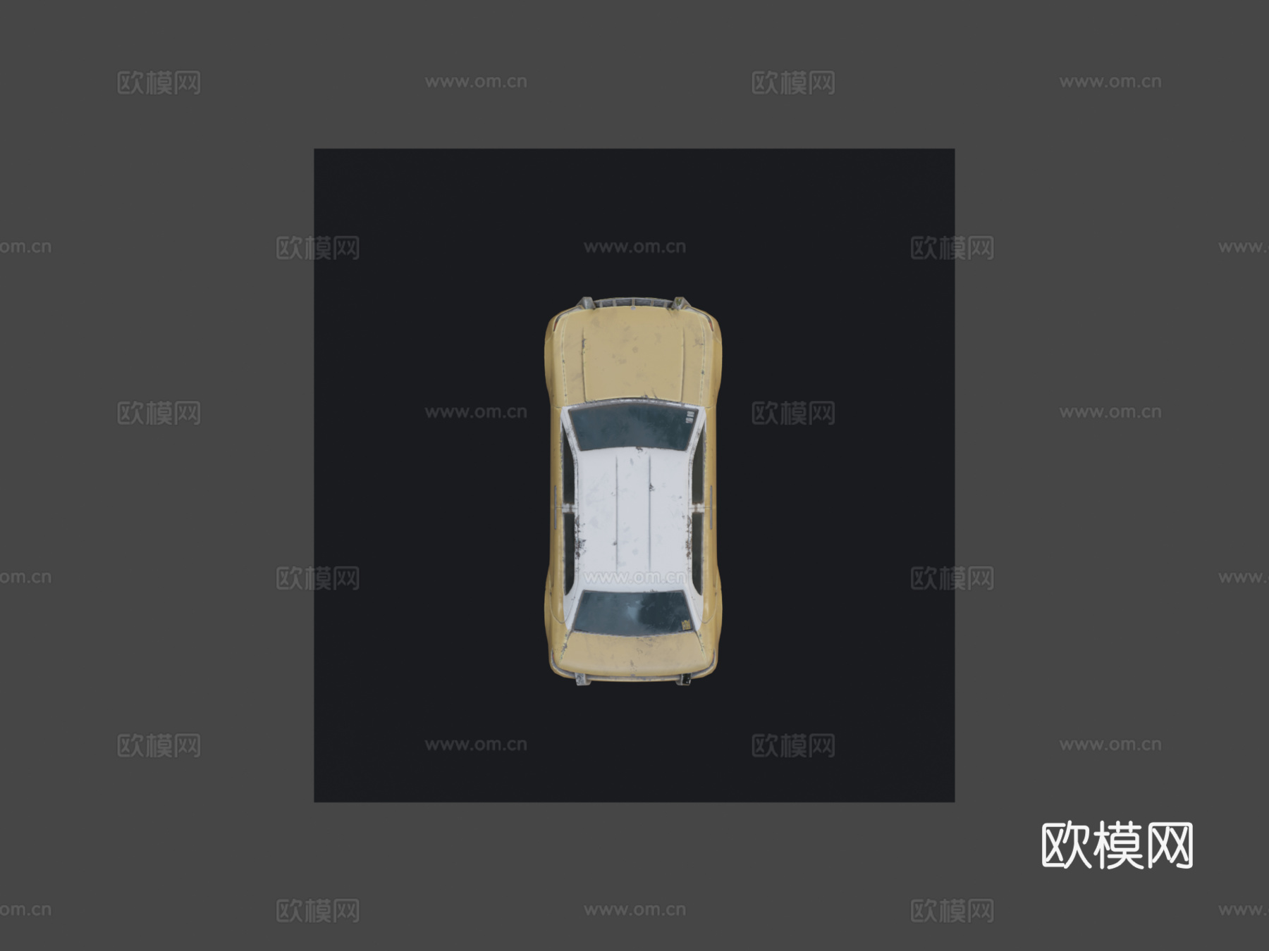 赛博朋克民用汽车su模型