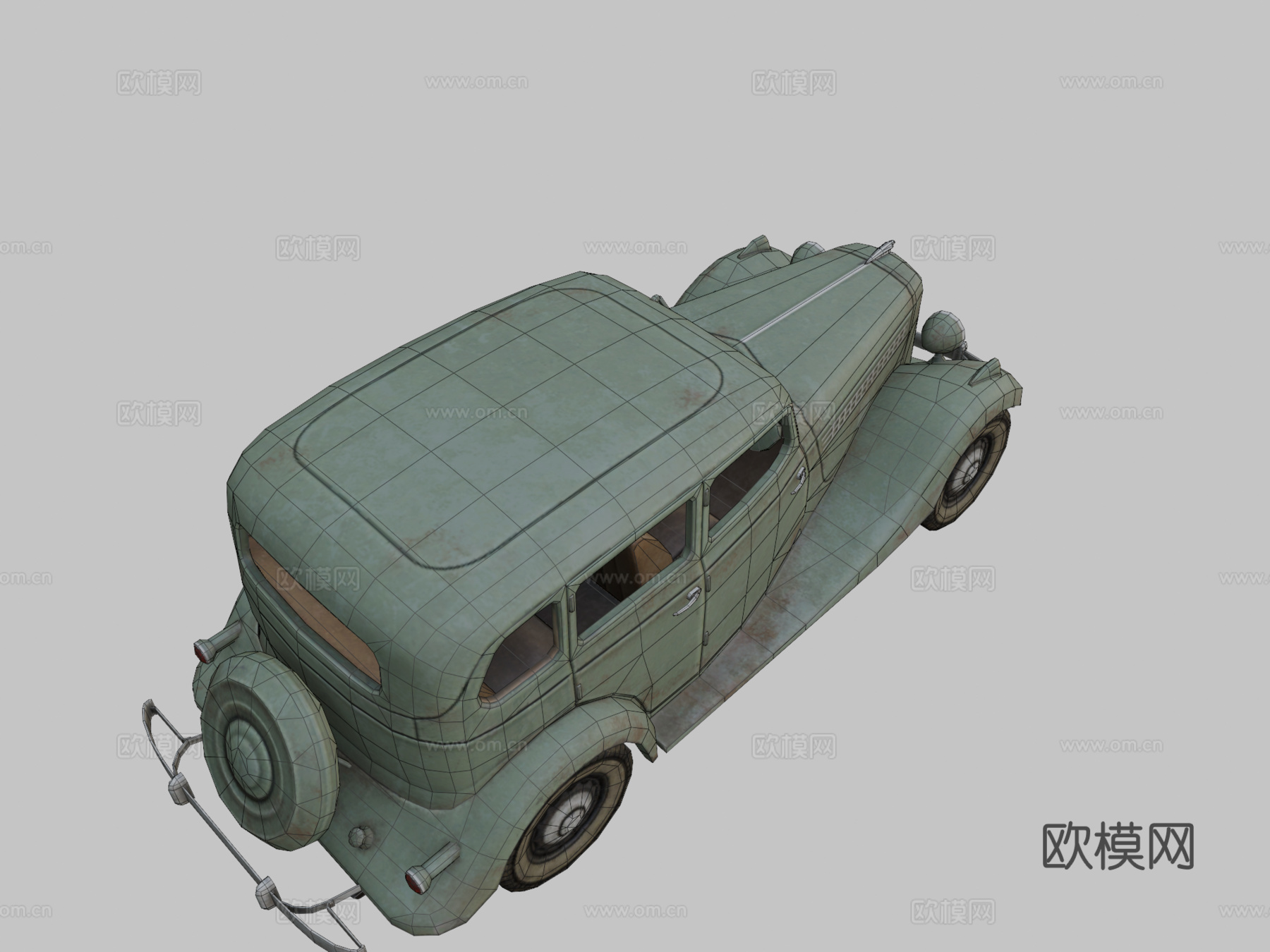 豪华汽车su模型