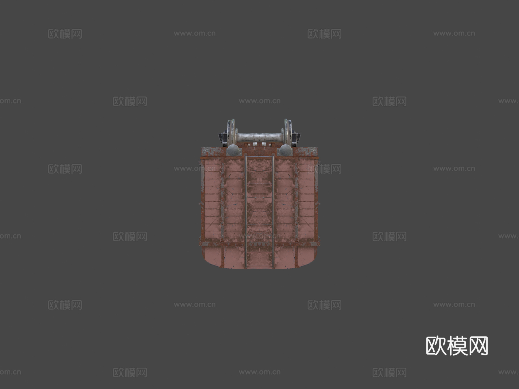 火车车厢su模型