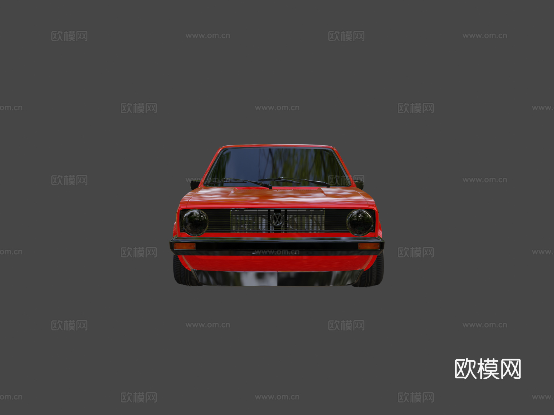 大众高尔夫 mk1 调校su模型