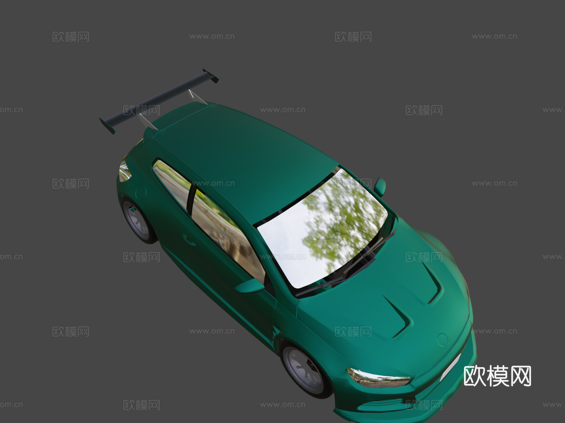 大众尚酷宽体su模型