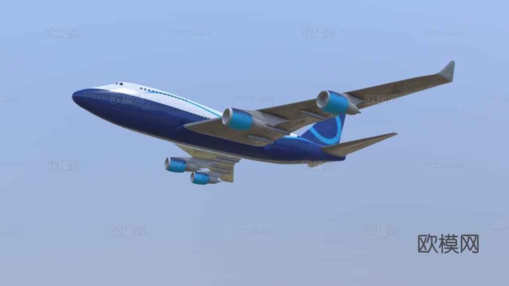 波音 747SPsu模型