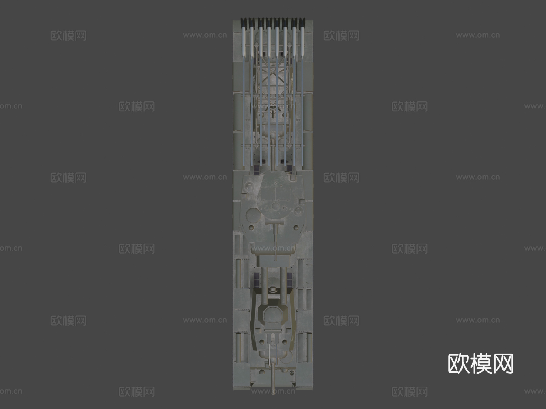 KV6巨兽坦克su模型