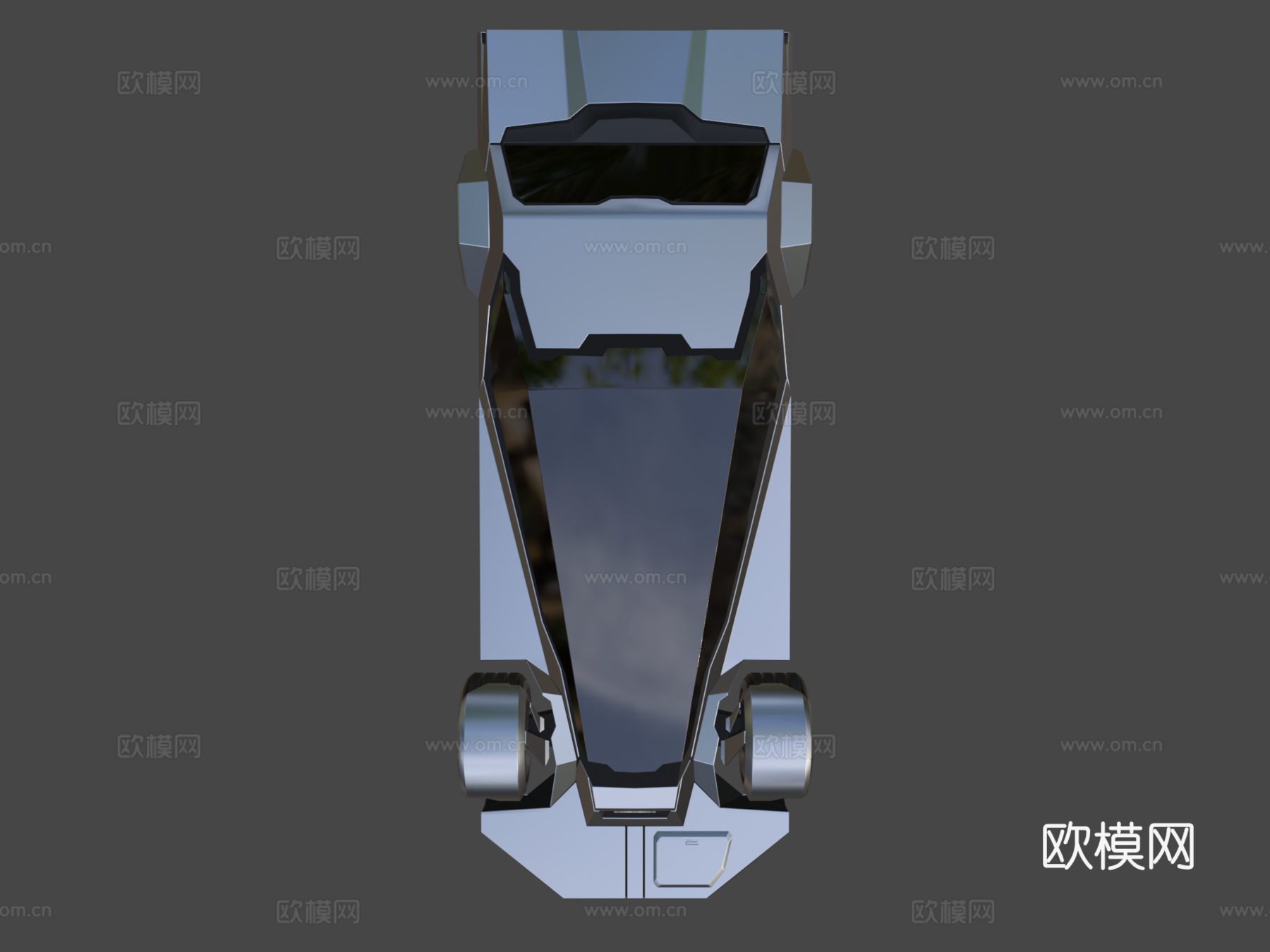 科幻车辆026 02公共领域CC0su模型