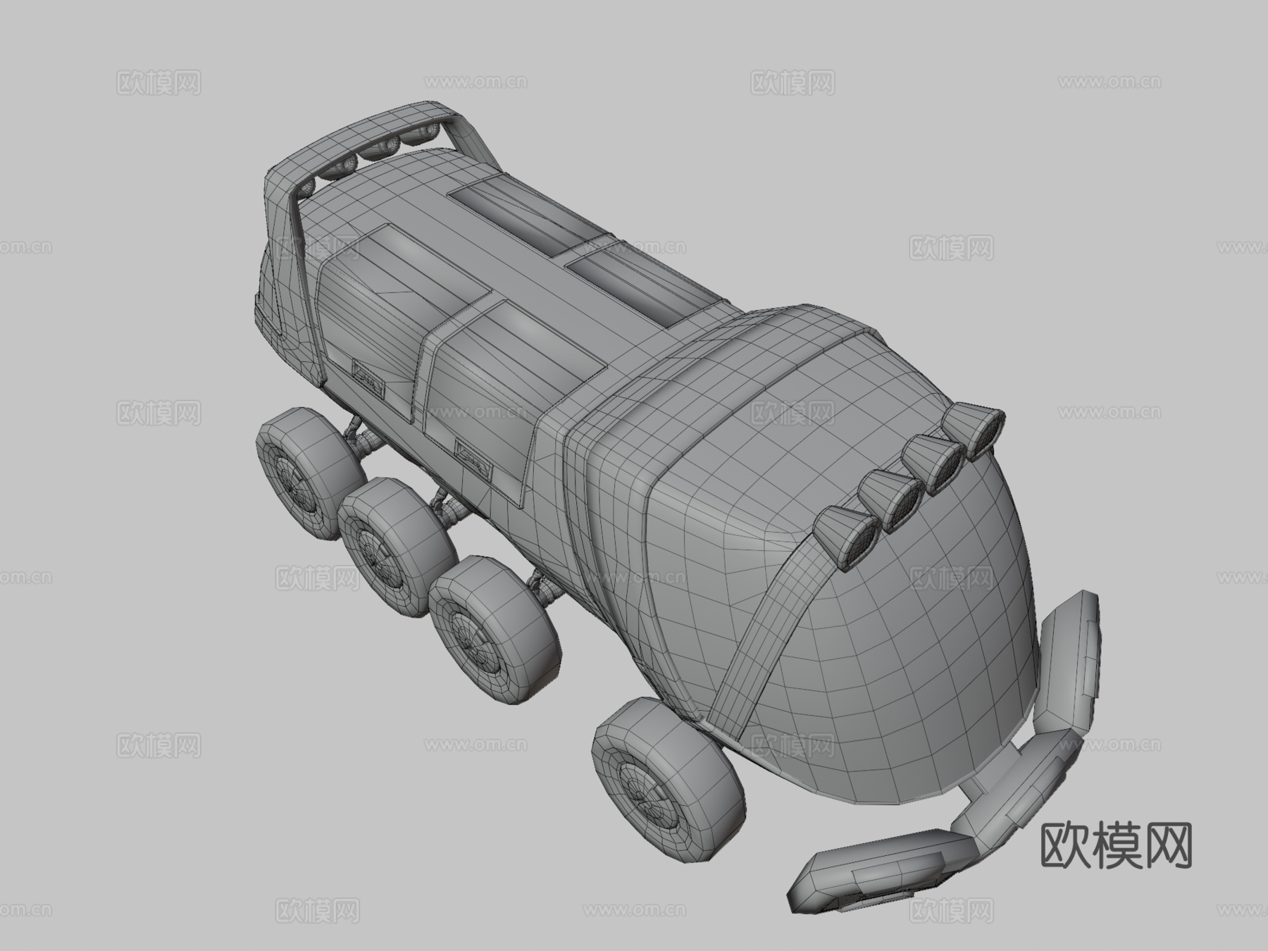 H500 探索者卡车su模型