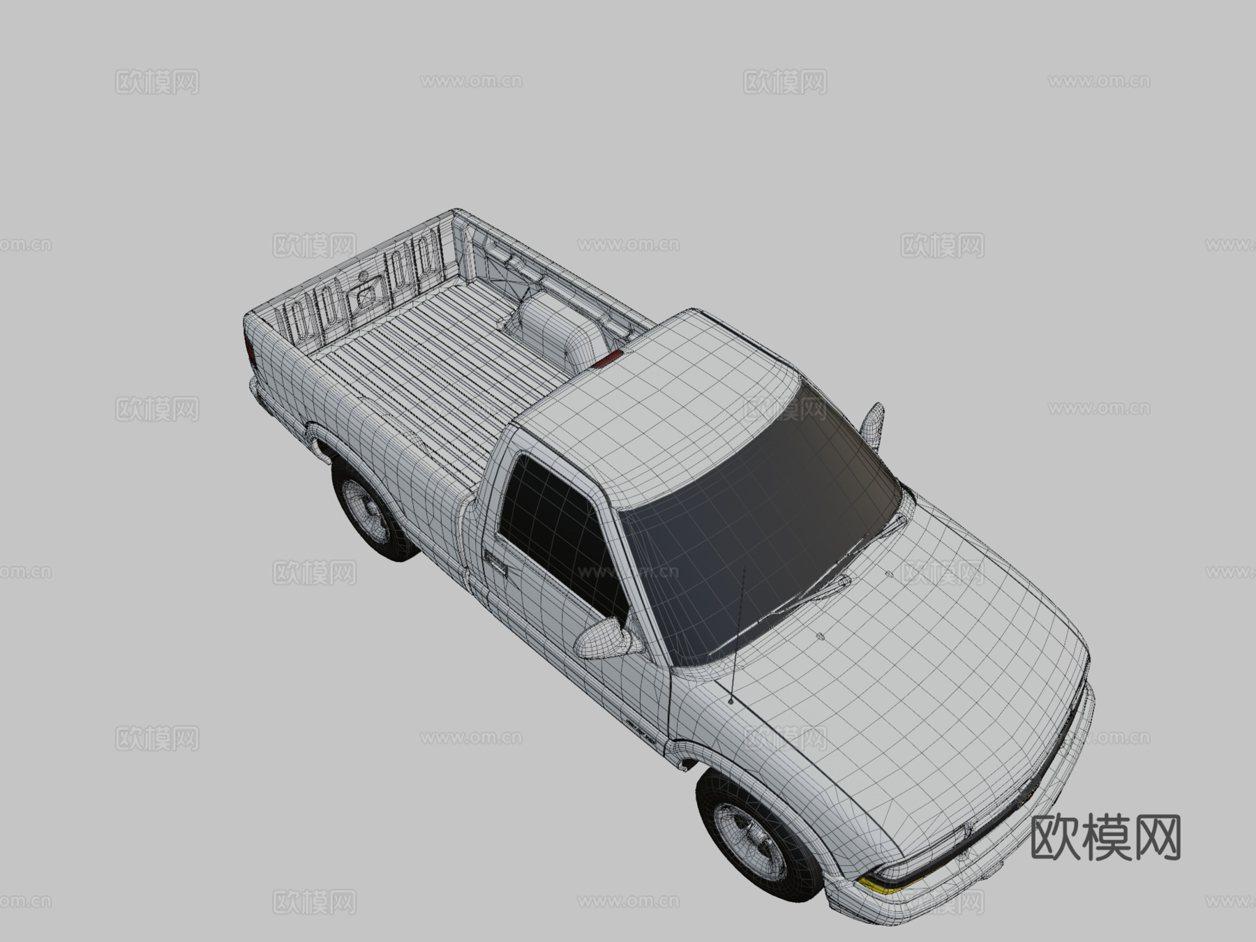 雪佛兰S10su模型