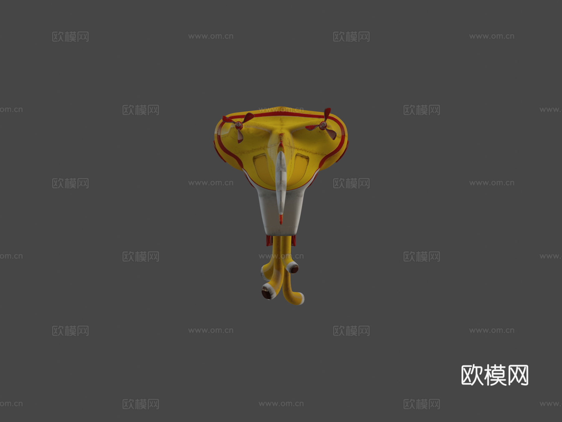 黄色潜水艇su模型