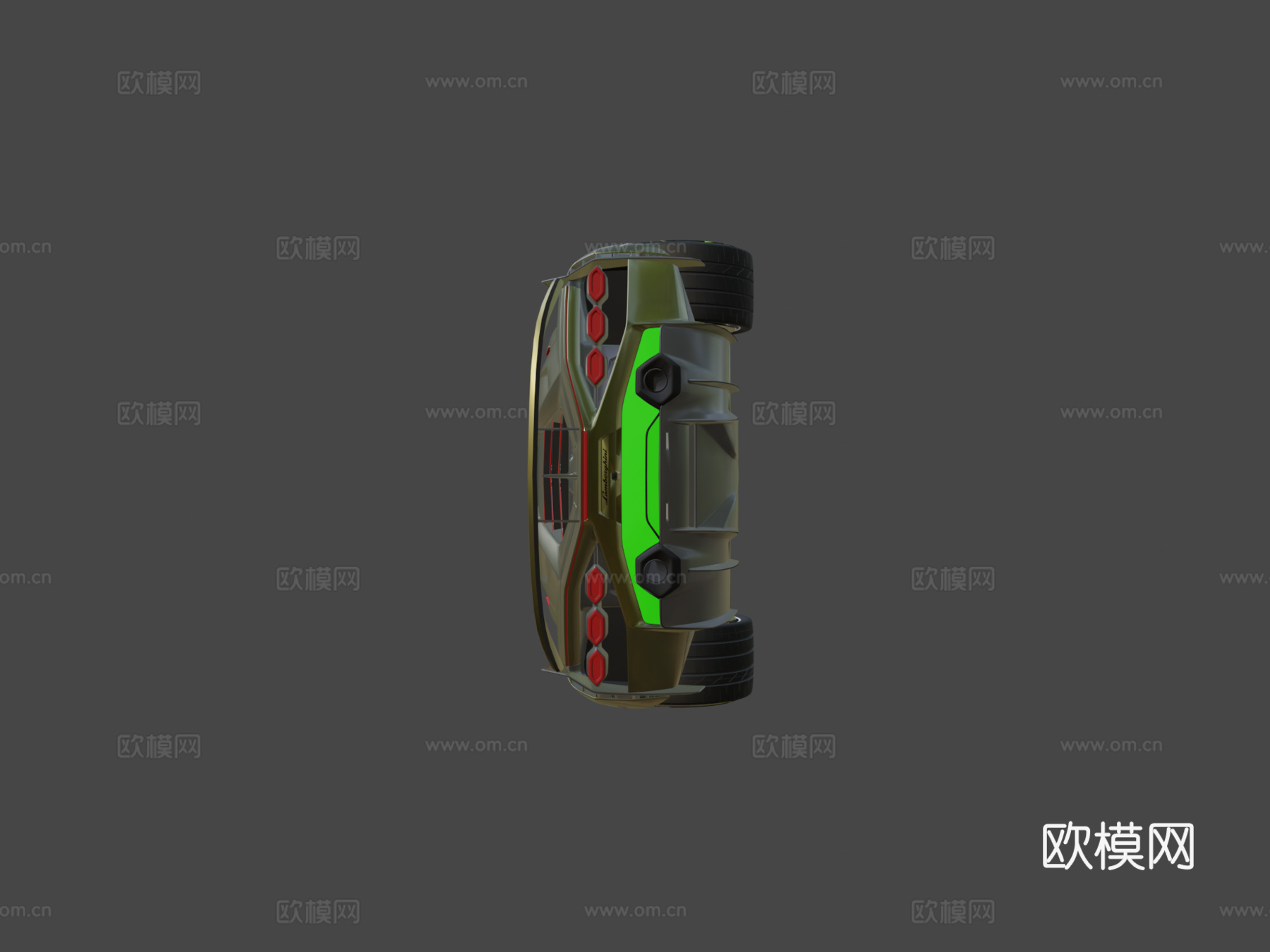 D模型西恩终极混合动力超级跑车su模型