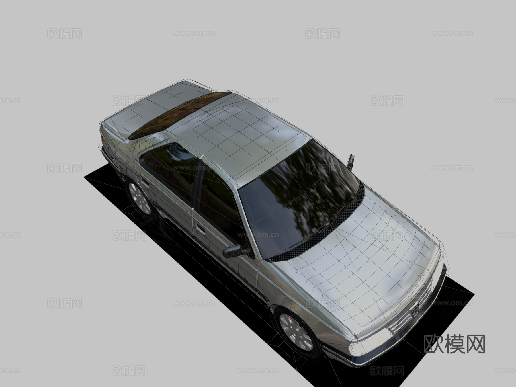 年标致405 GLX改款版su模型