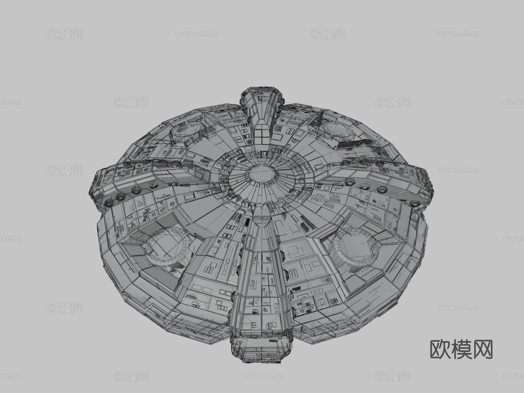 UFO 母舰 Zerosu模型