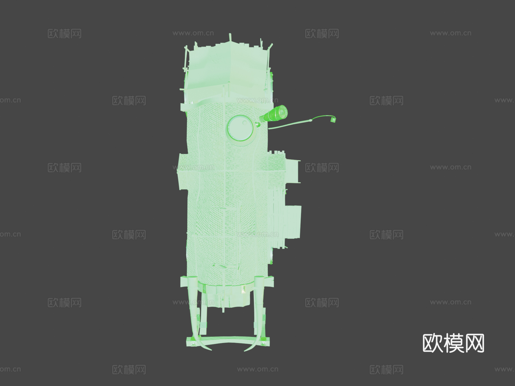 移动奇幻商店su模型