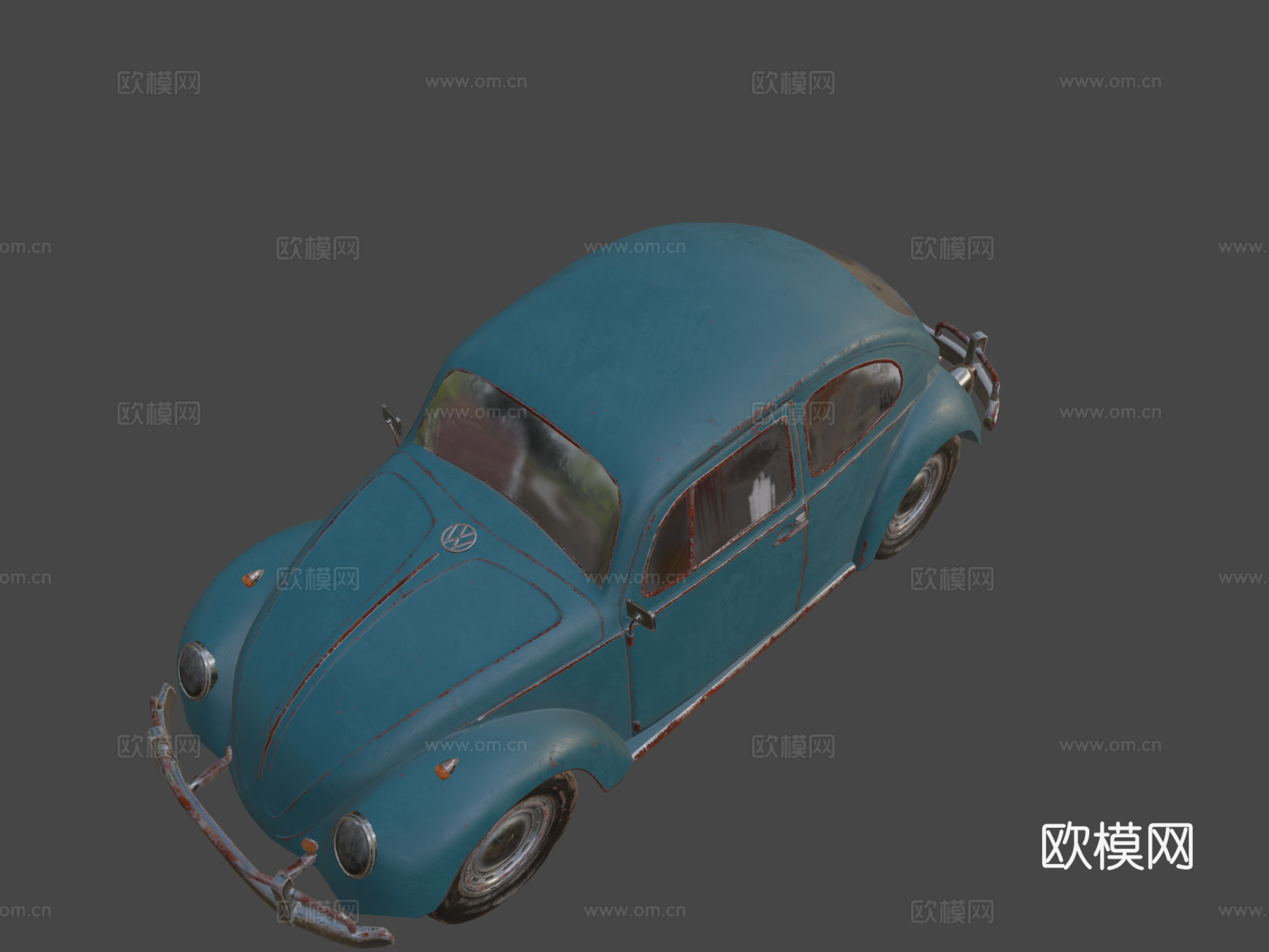 旧款甲壳虫su模型