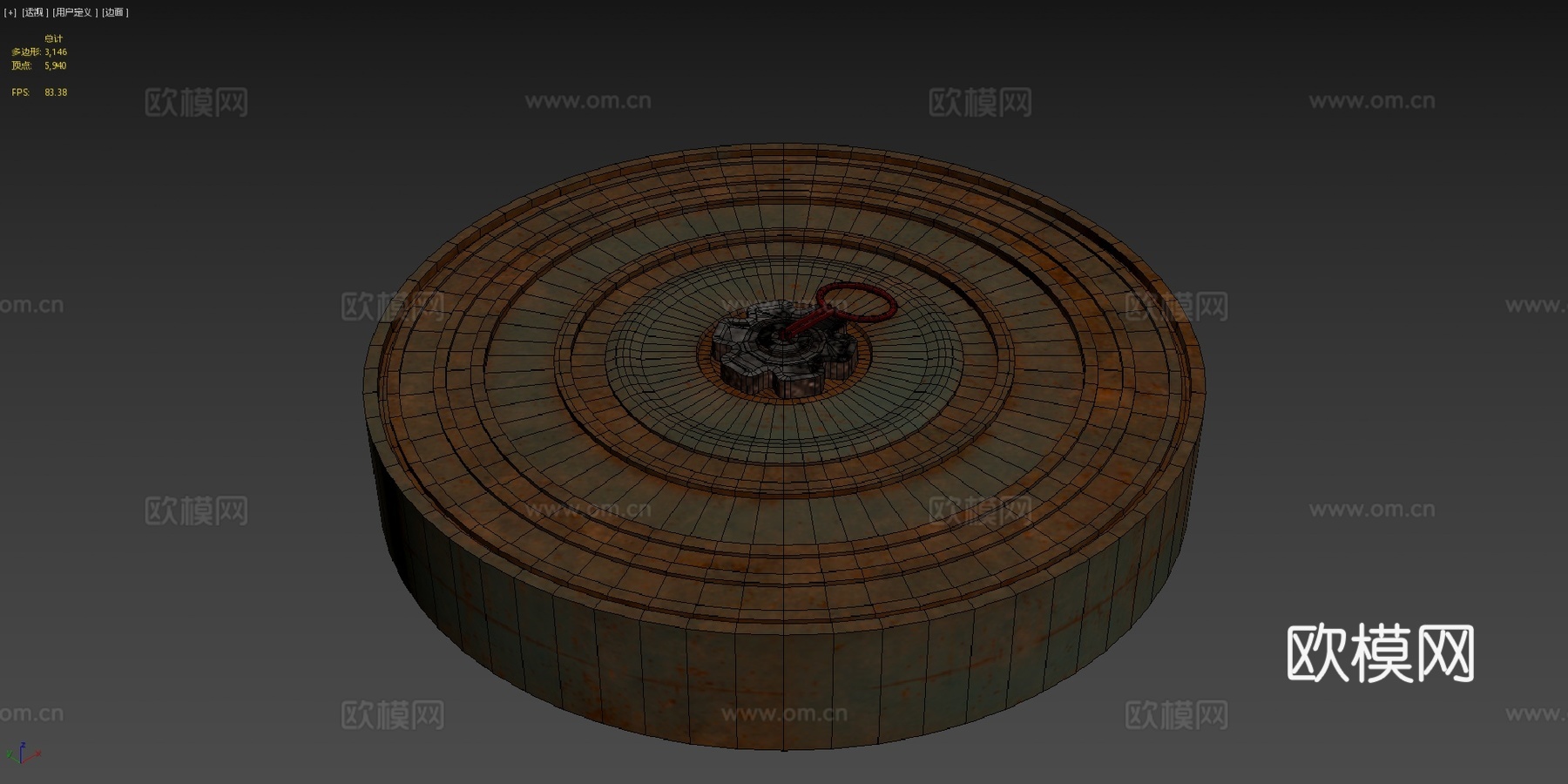苏联反坦克地雷su模型