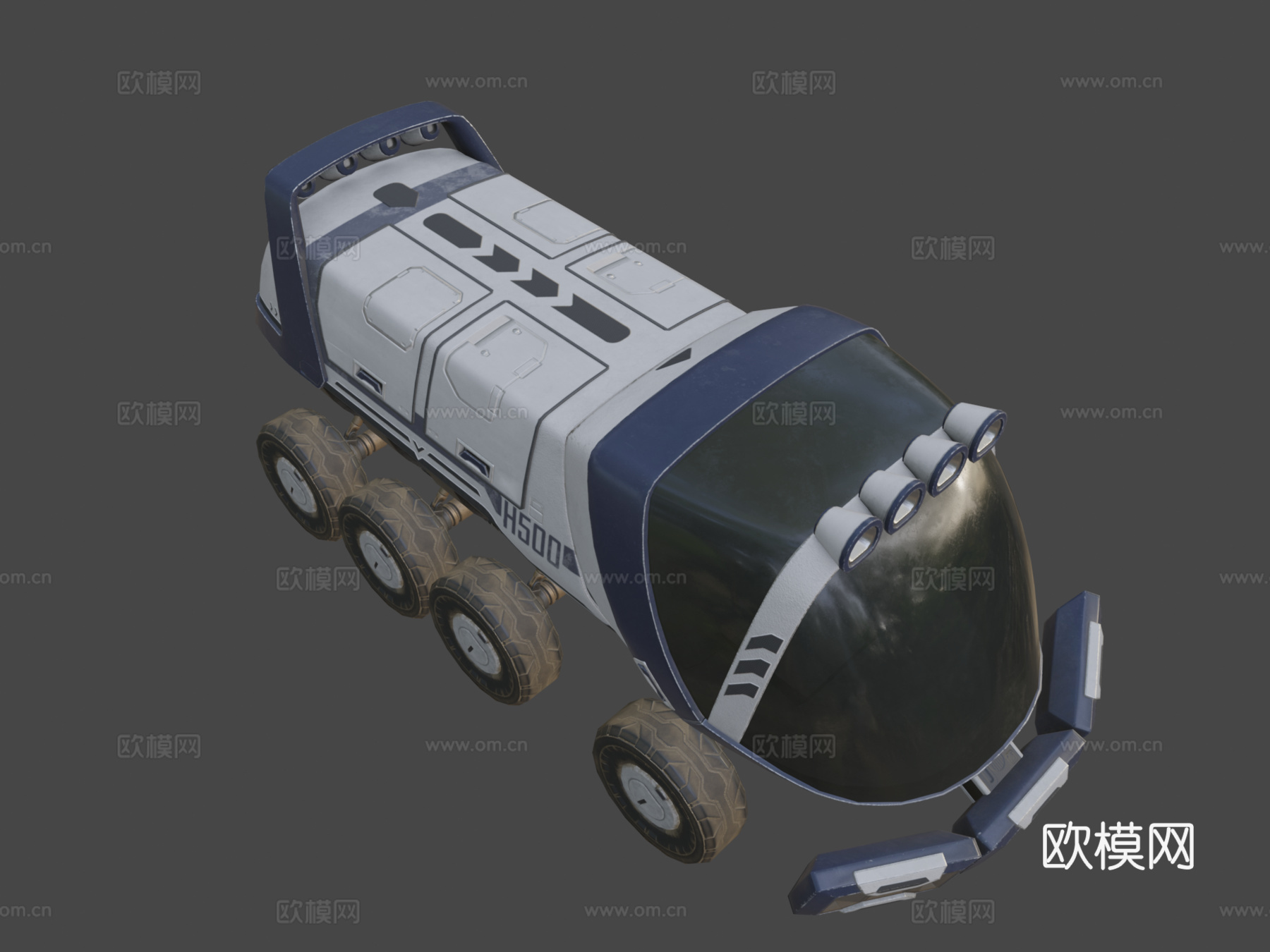 H500 探索者卡车su模型