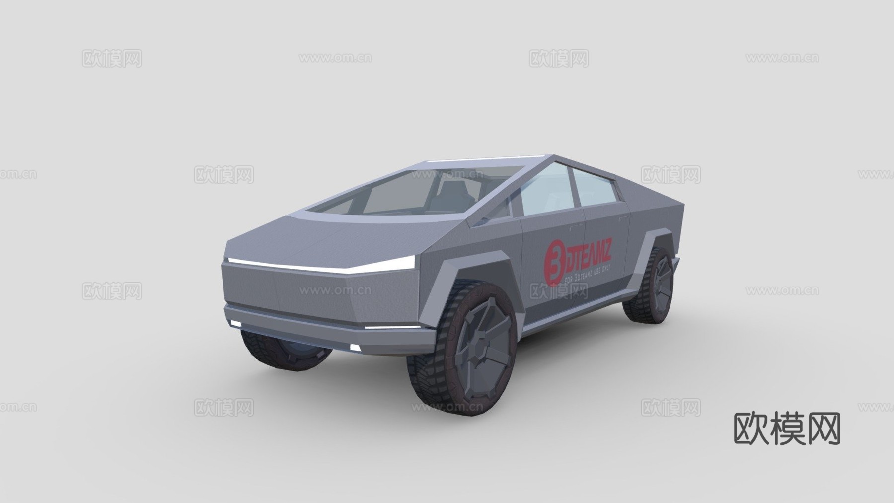 特斯拉赛博卡车3D模型su模型