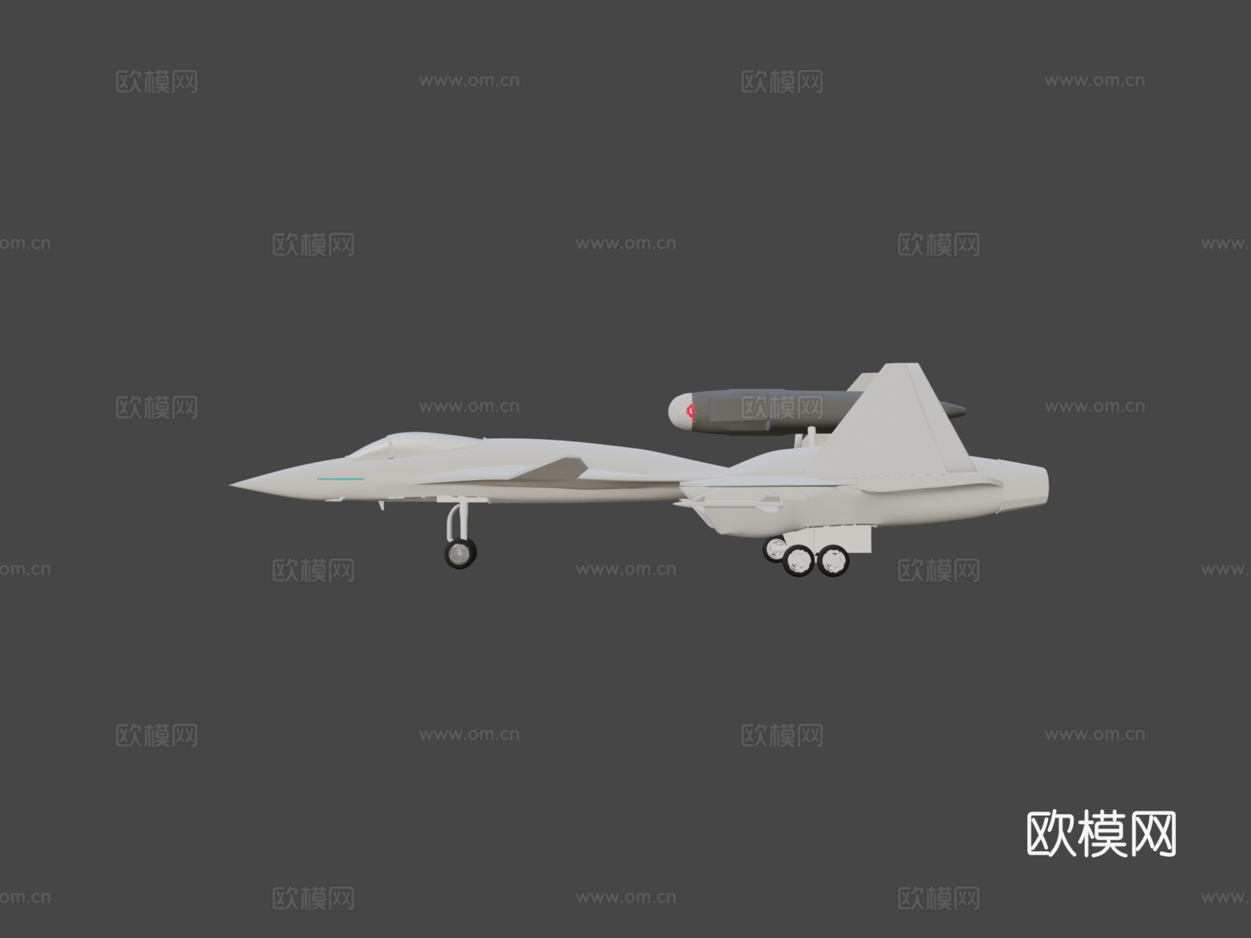 ADFX01战斗机su模型