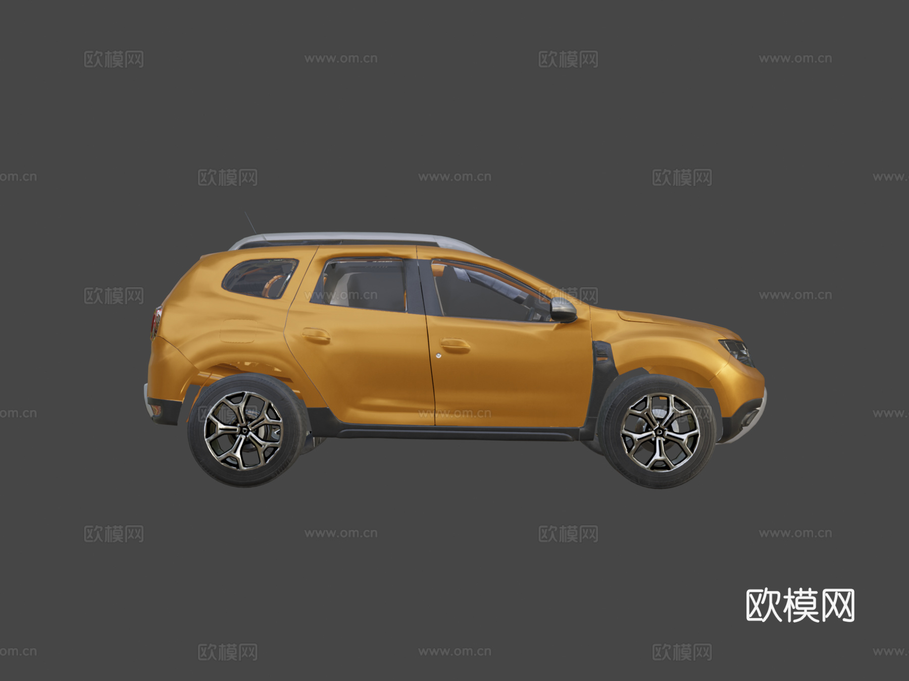 达契亚达斯特低多边形su模型