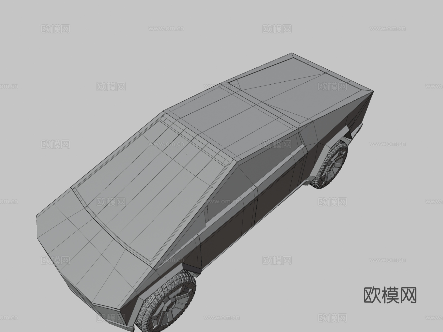特斯拉 Cybertrucksu模型