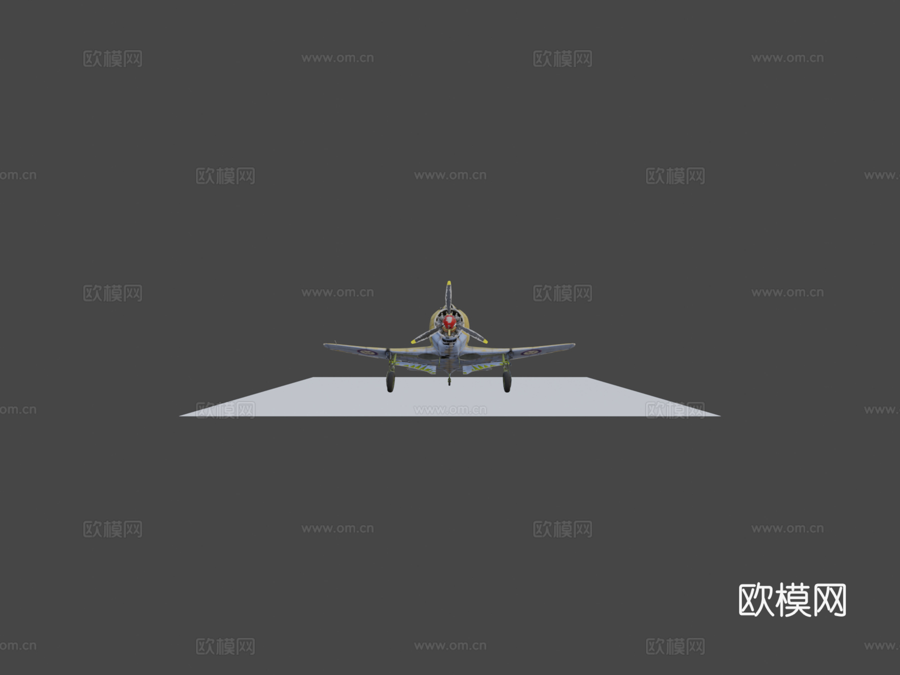 我的战争雷霆飞机3d模型