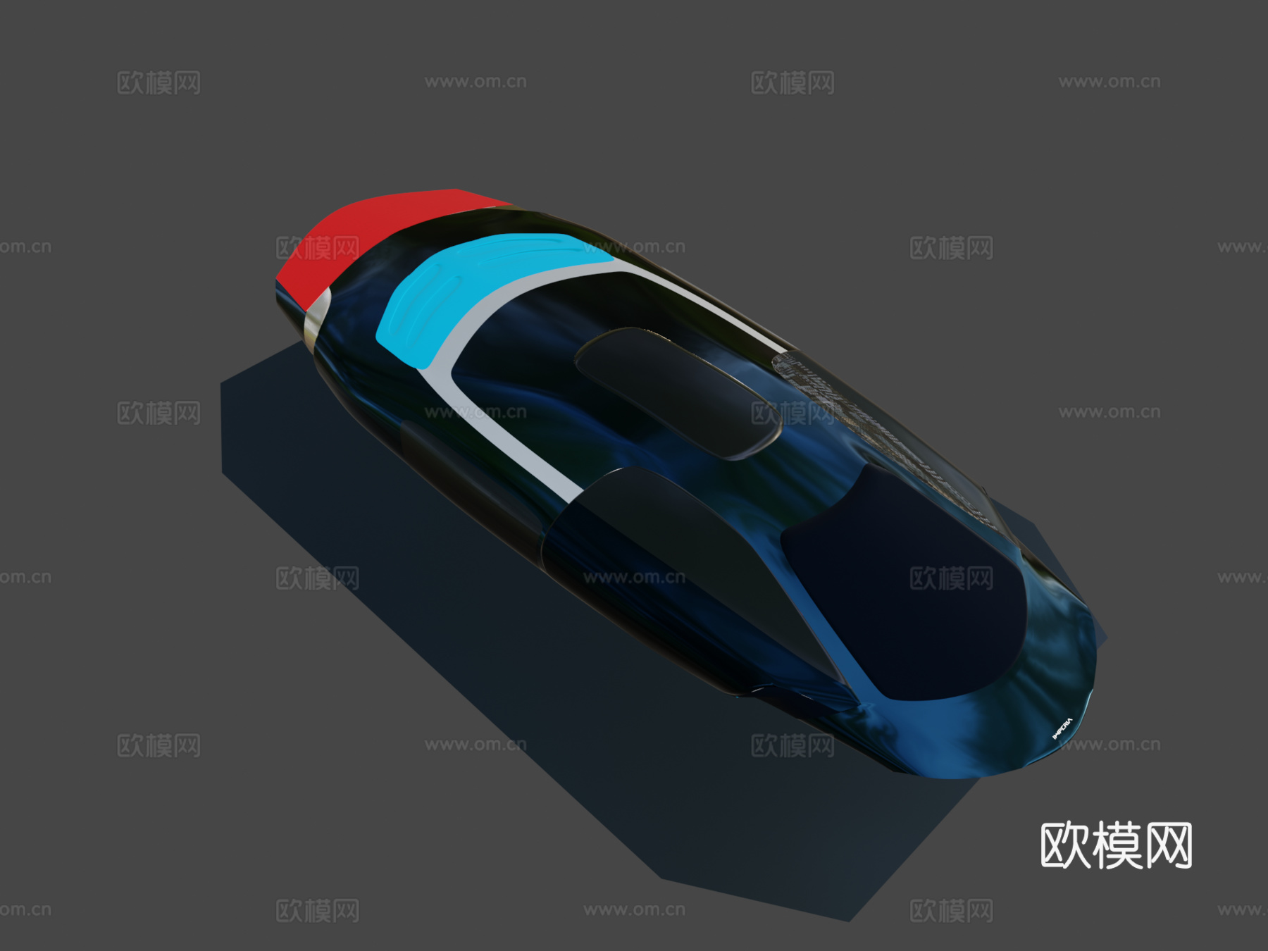 科幻战斗机载具带导弹武器su模型