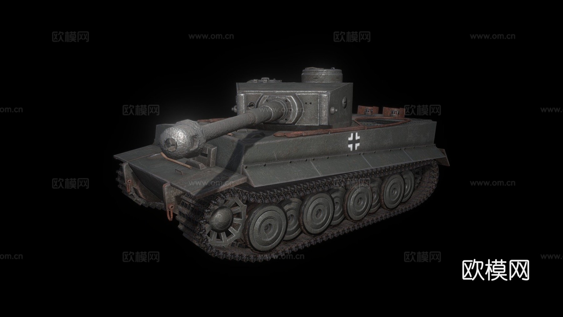 虎式一号六型坦克su模型