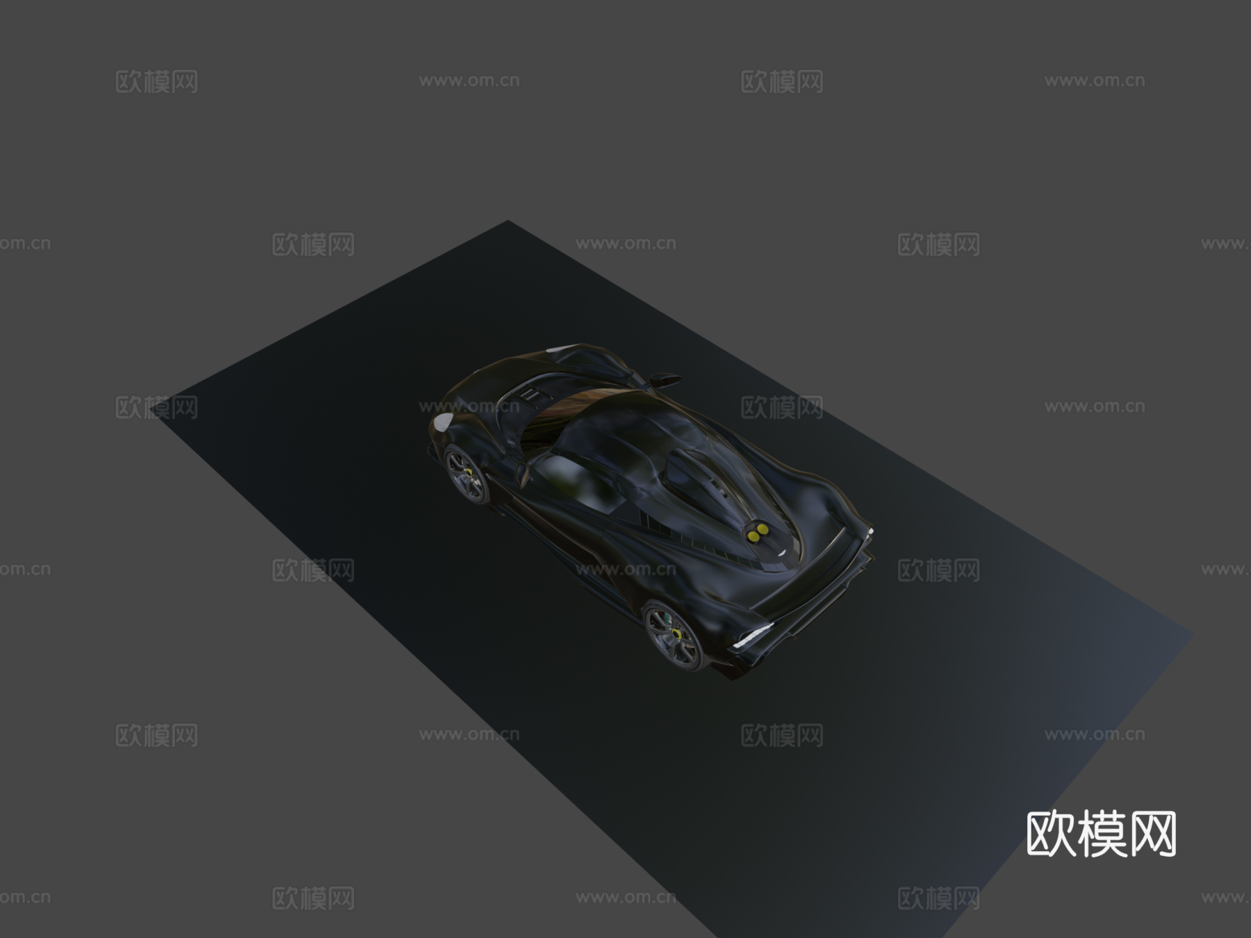 阿斯顿马丁瓦尔哈拉2023款su模型