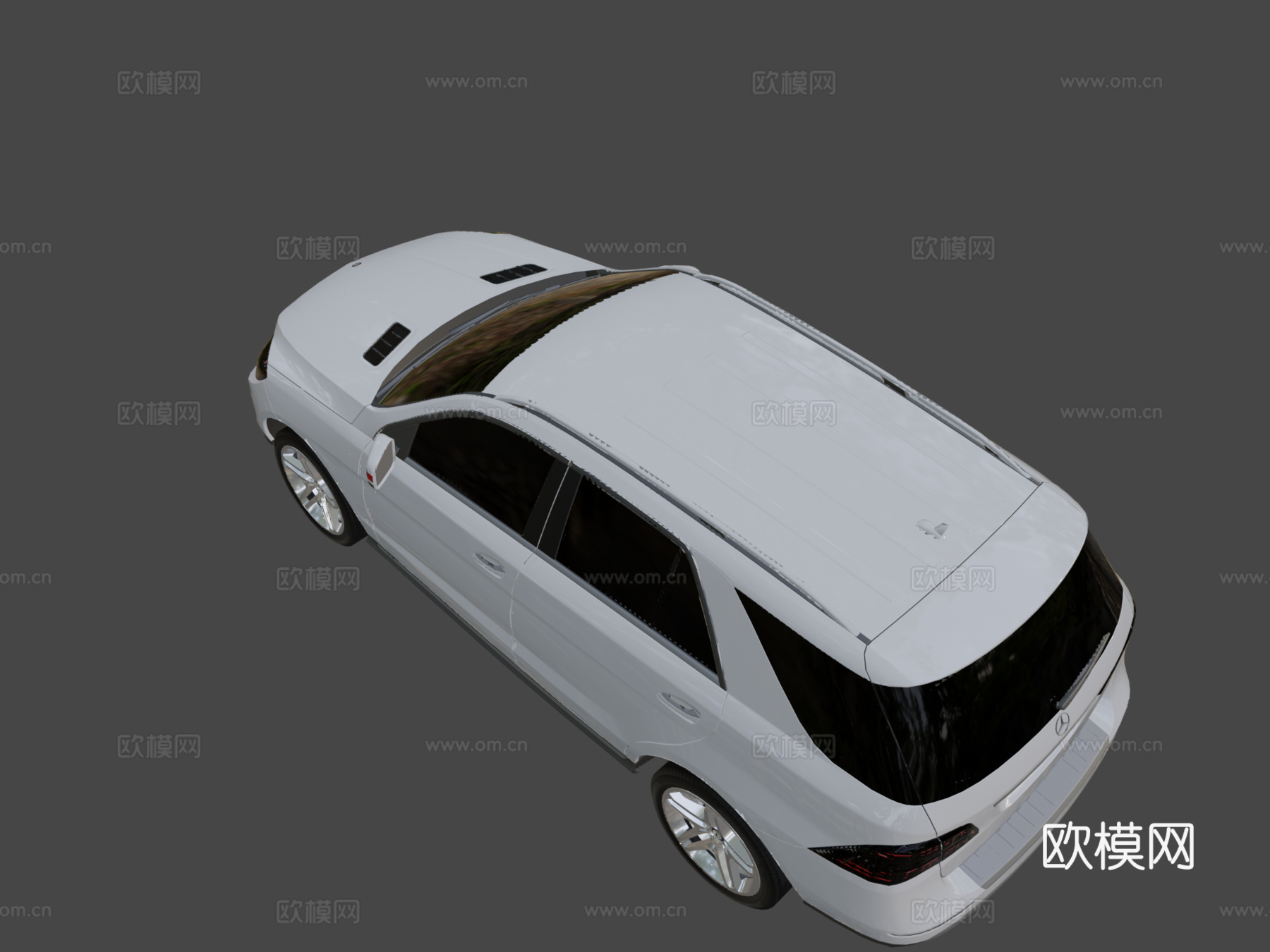 梅赛德斯-奔驰 豪华车 SUV 模型su模型