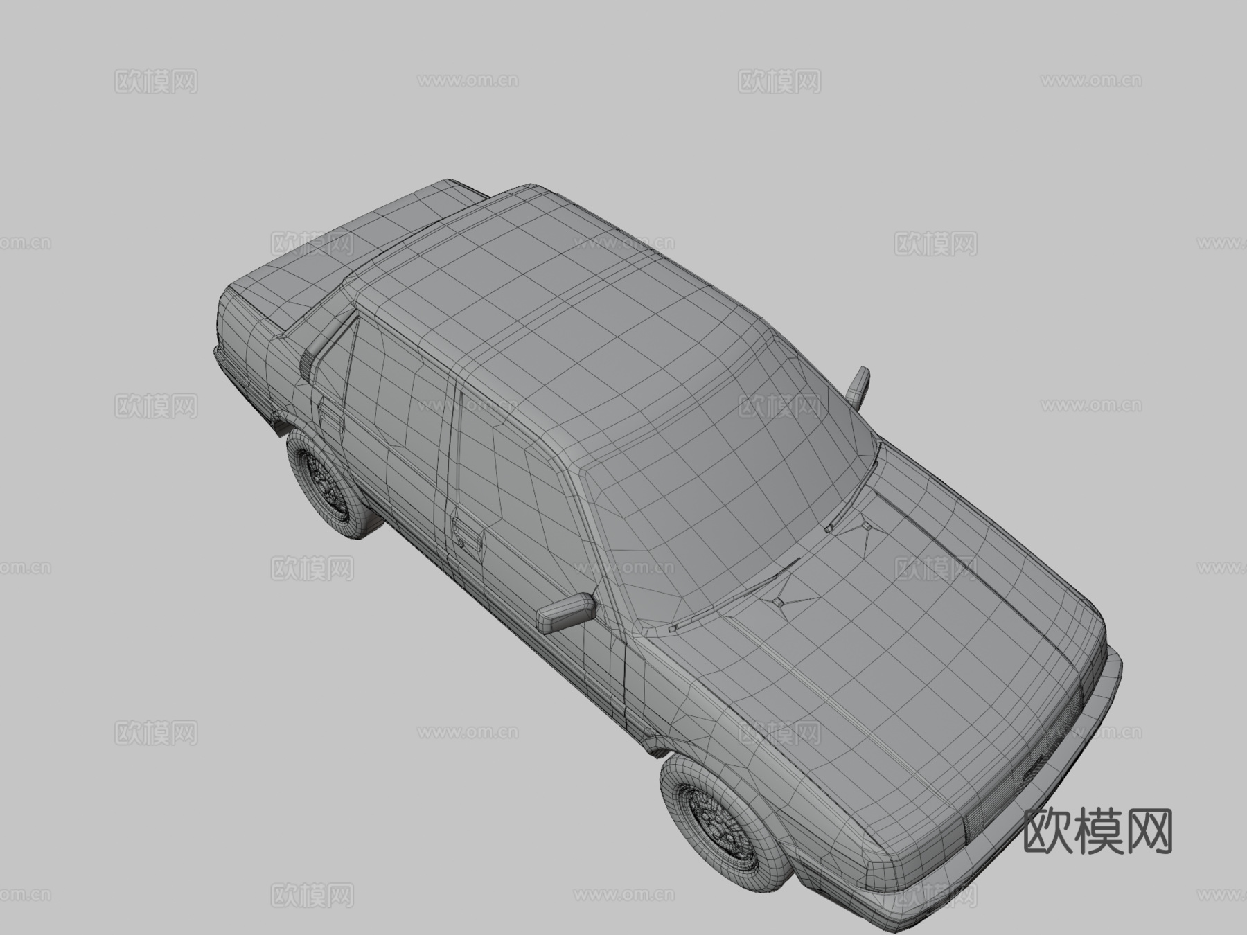 丰田花冠轿车AE82su模型
