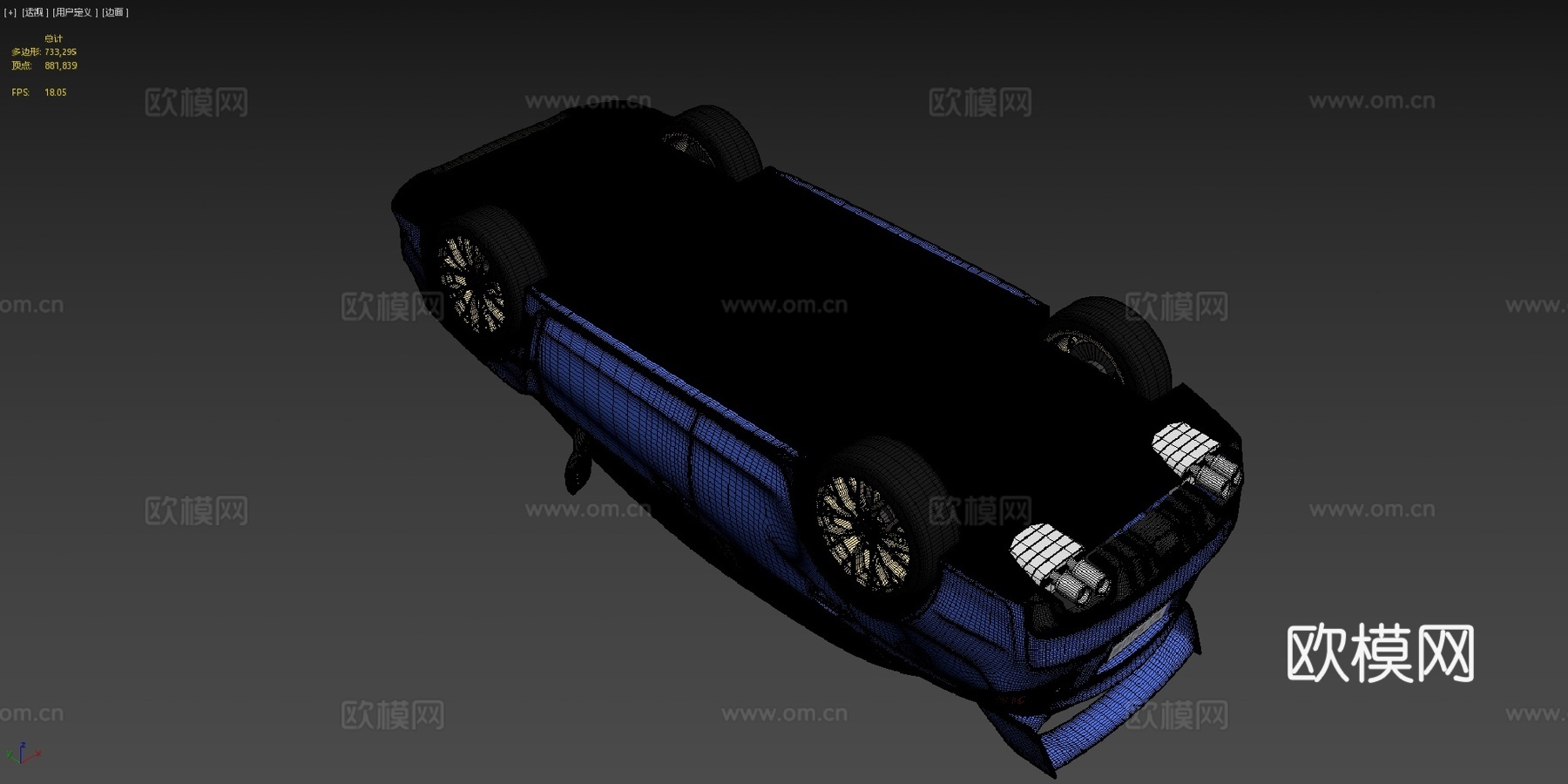 斯巴鲁 WRX STI s209 2019su模型