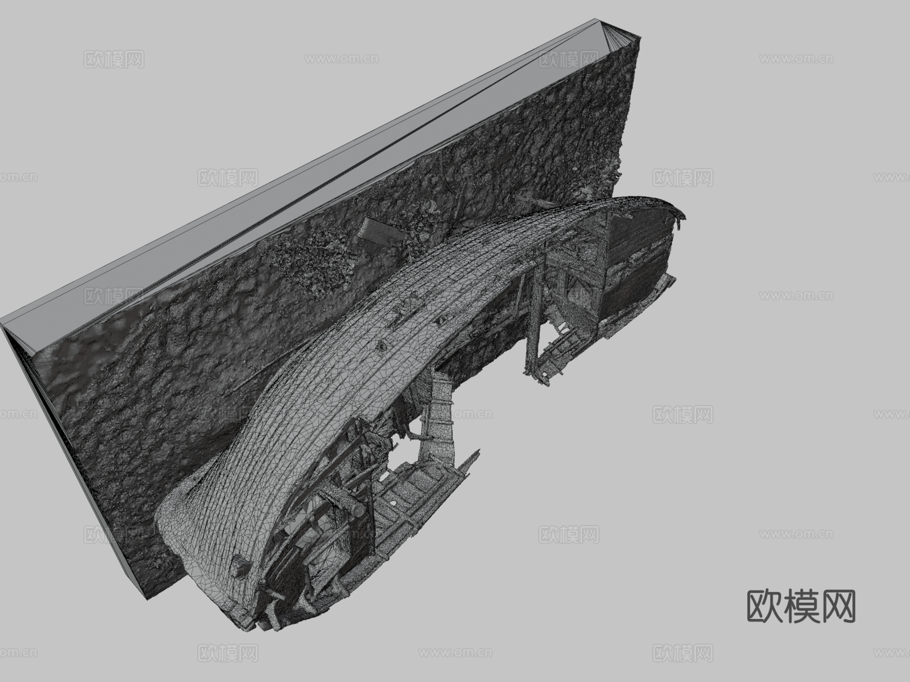 邓杰内斯船su模型