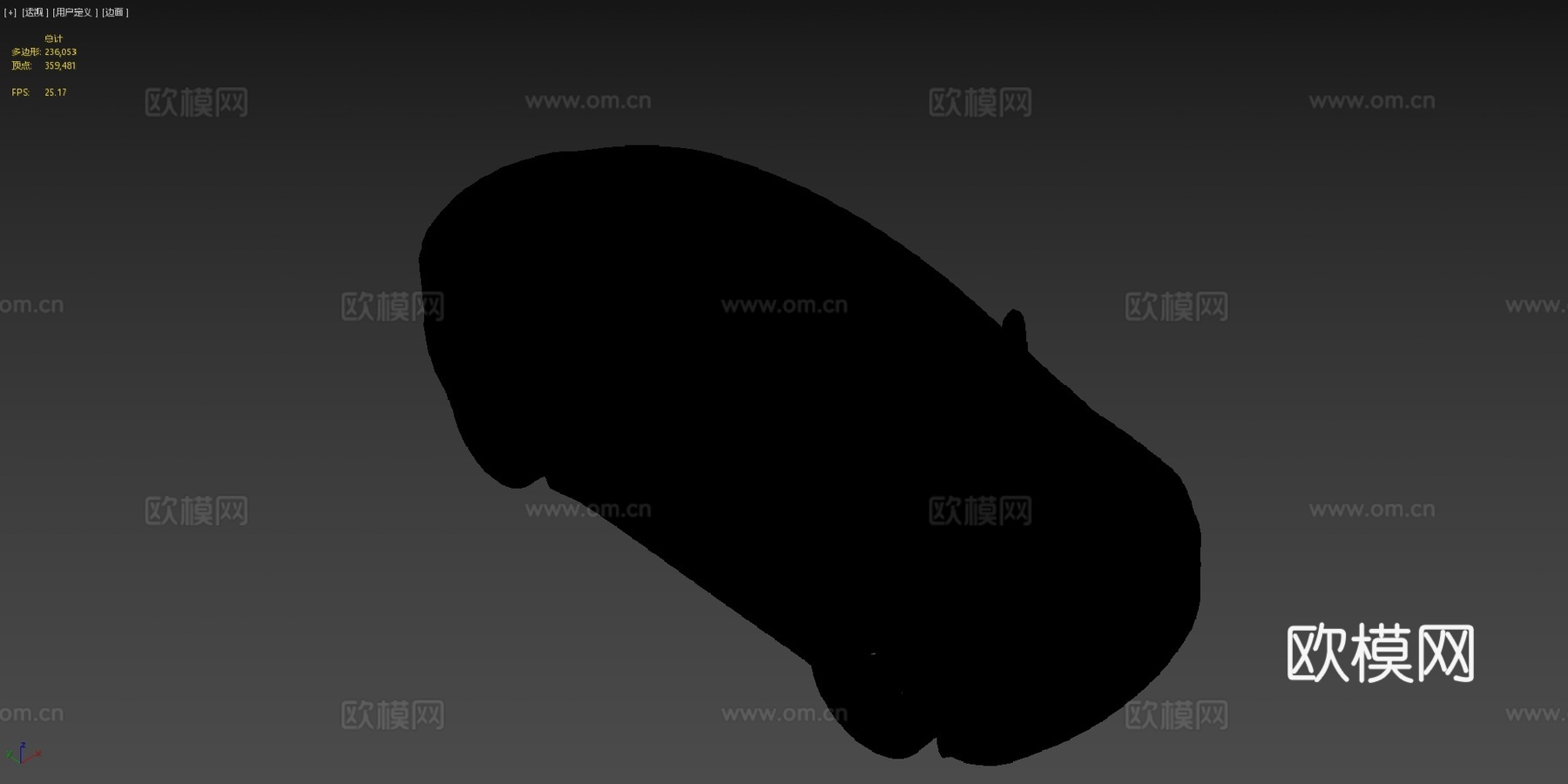 特斯拉Model Xsu模型