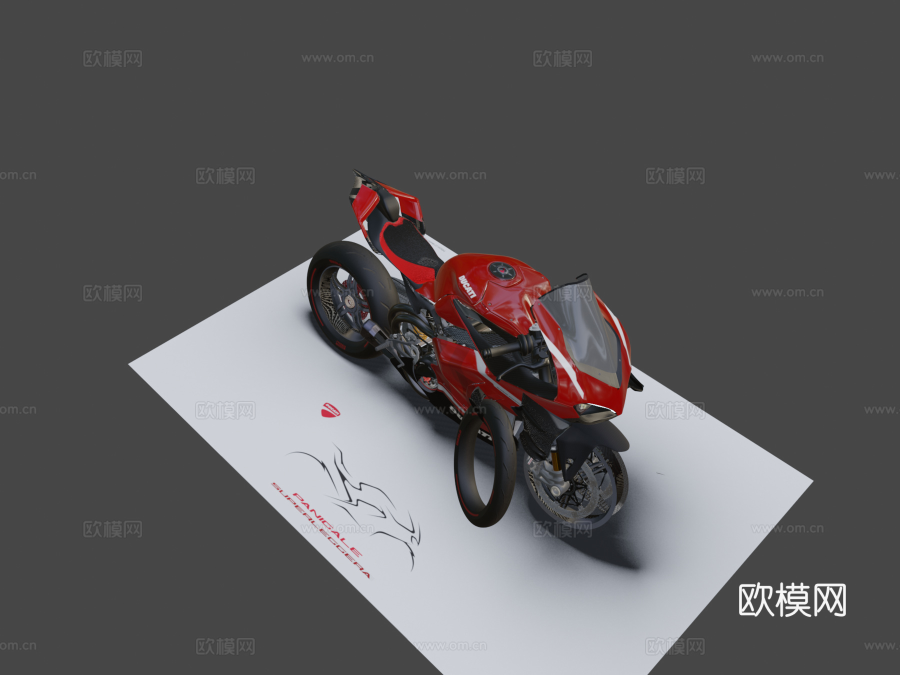 杜卡迪 superlaggera vr 4 2020su模型