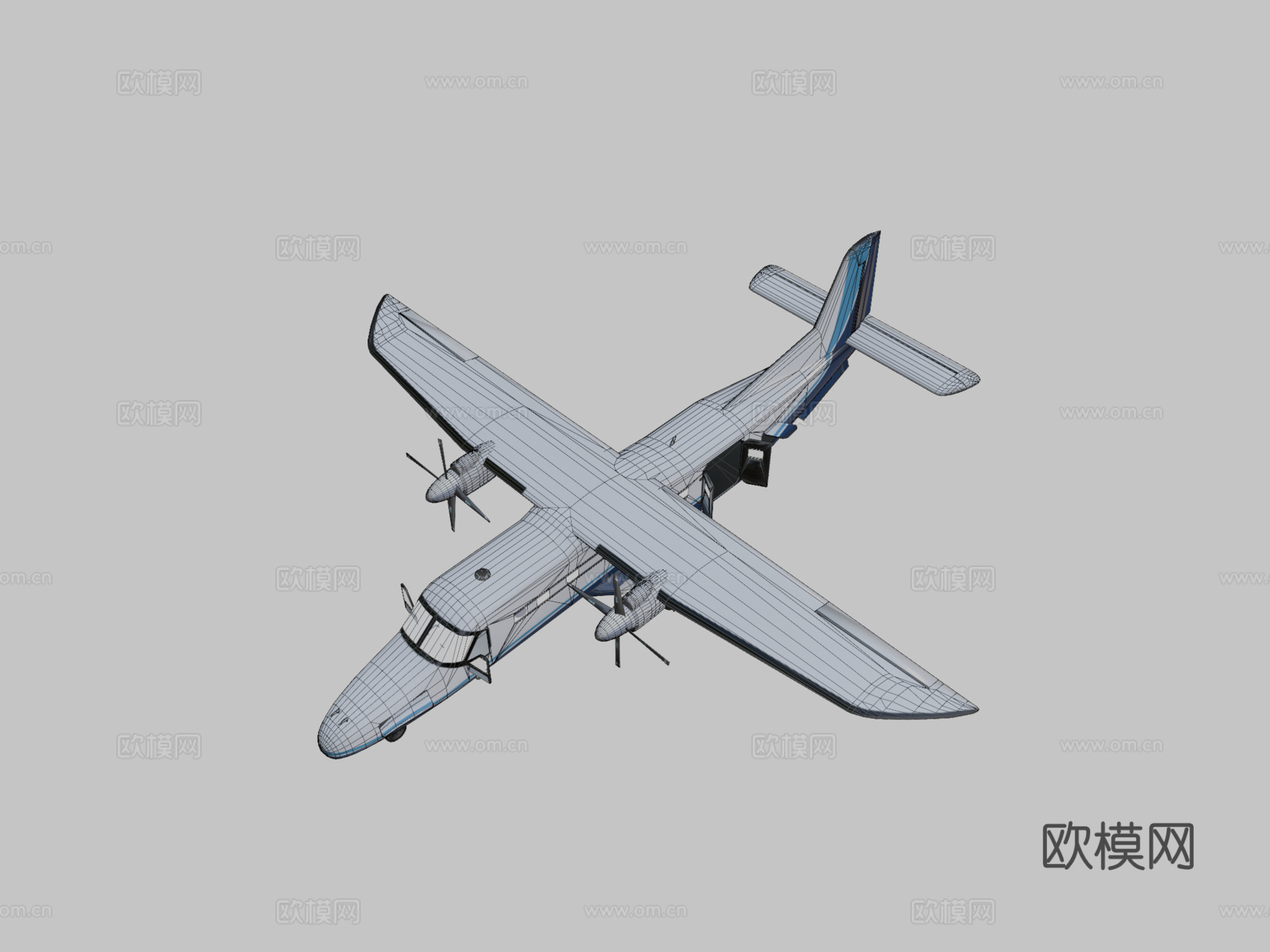 多尼尔 Do 228 飞机su模型