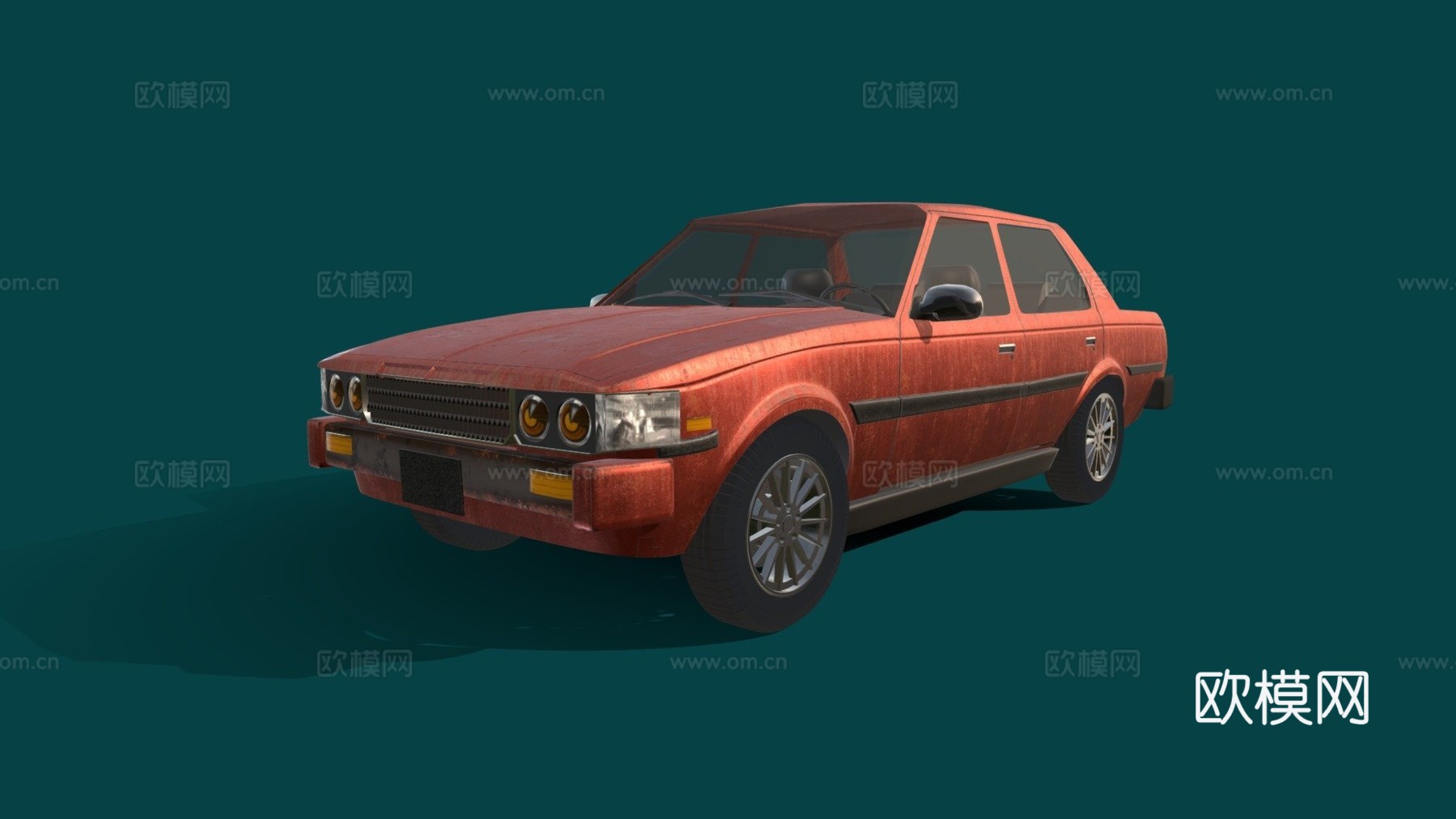 丰田卡罗拉E70 1980su模型