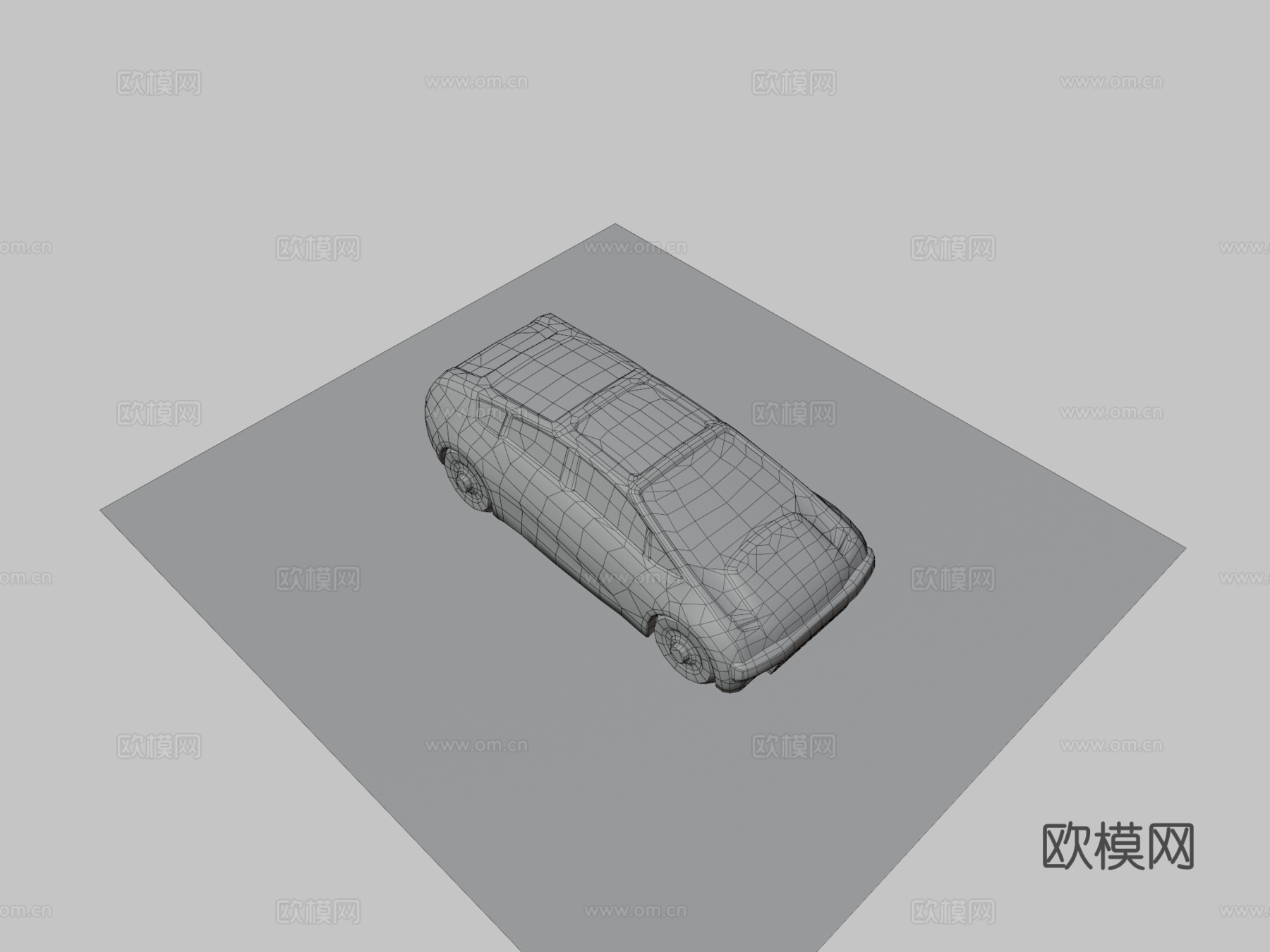 赛博朋克民用汽车2su模型