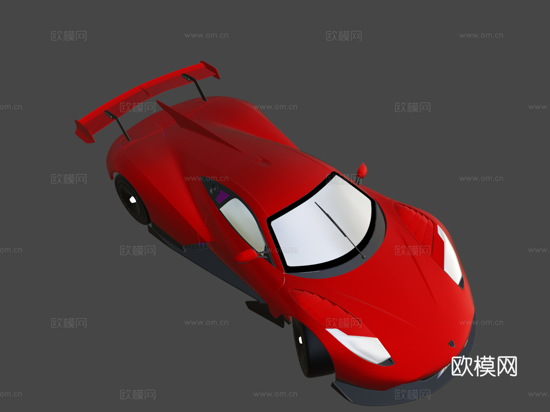 罗莎GT LM原型车2023款su模型