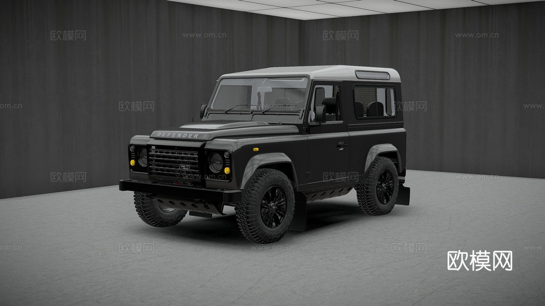 漫游者90准备su模型