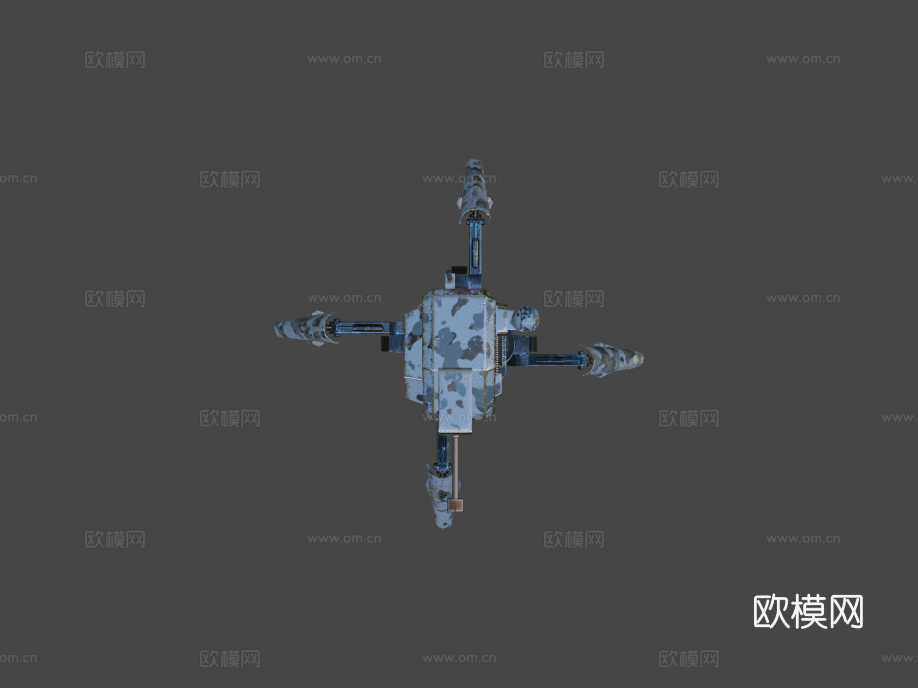 战争机器人全地形车SH183su模型