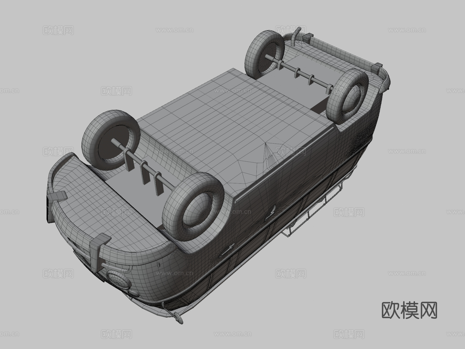 大众面包车su模型