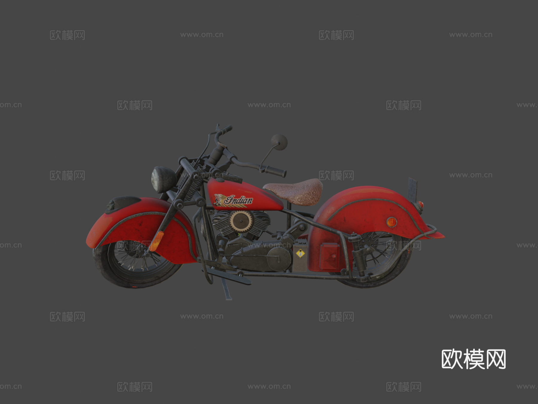 印第安 酋长 黑鹰su模型