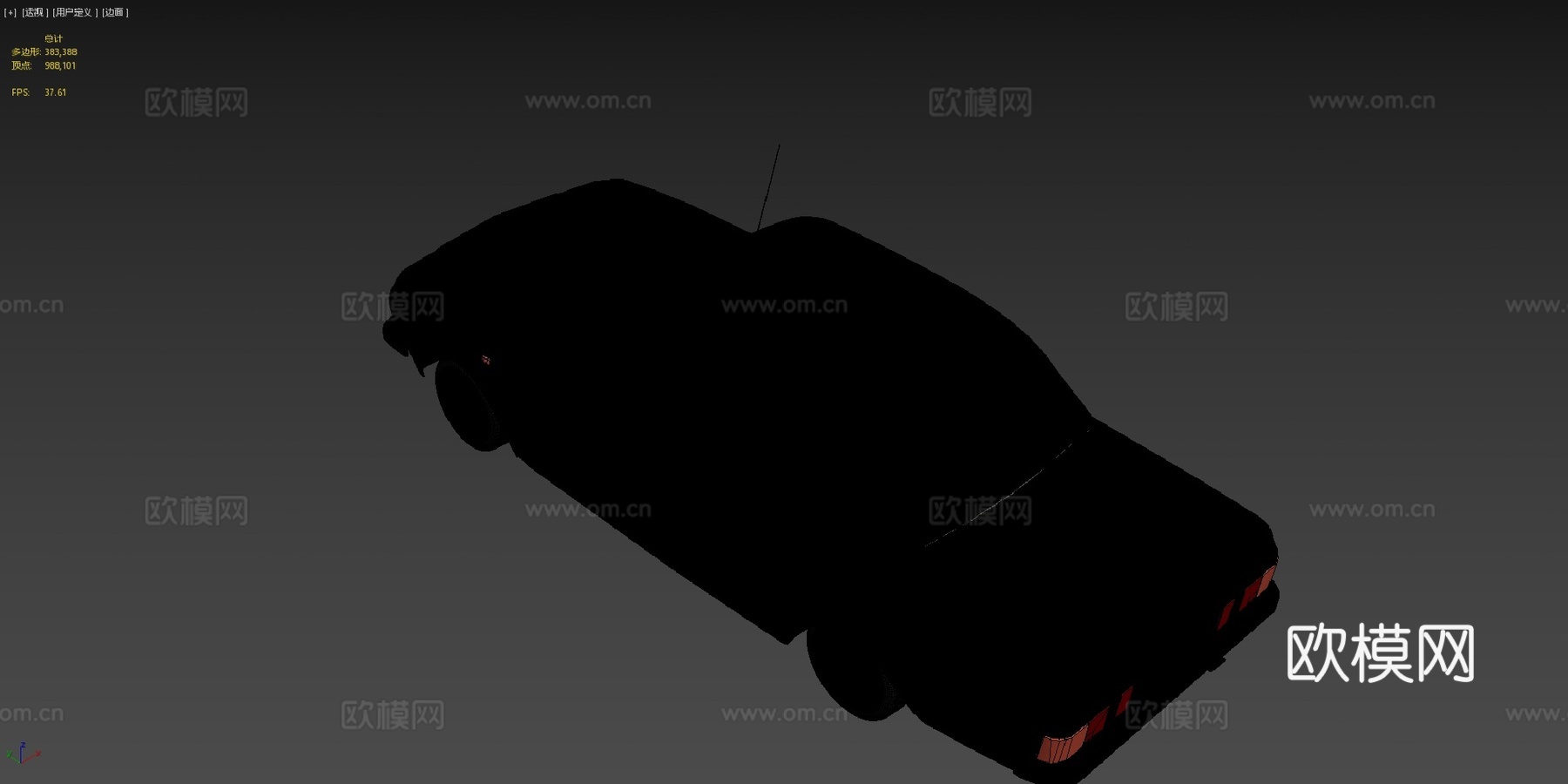 伏尔加 GAZ 3102su模型