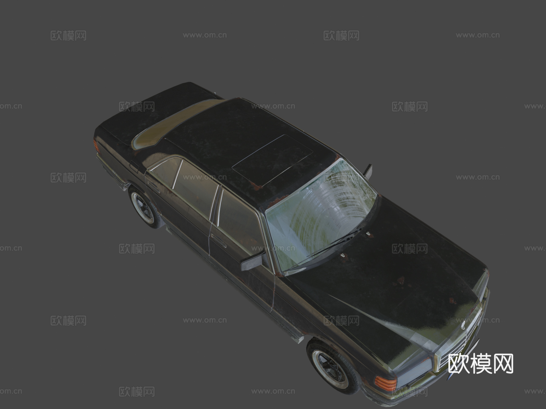 梅赛德斯-奔驰 w126su模型