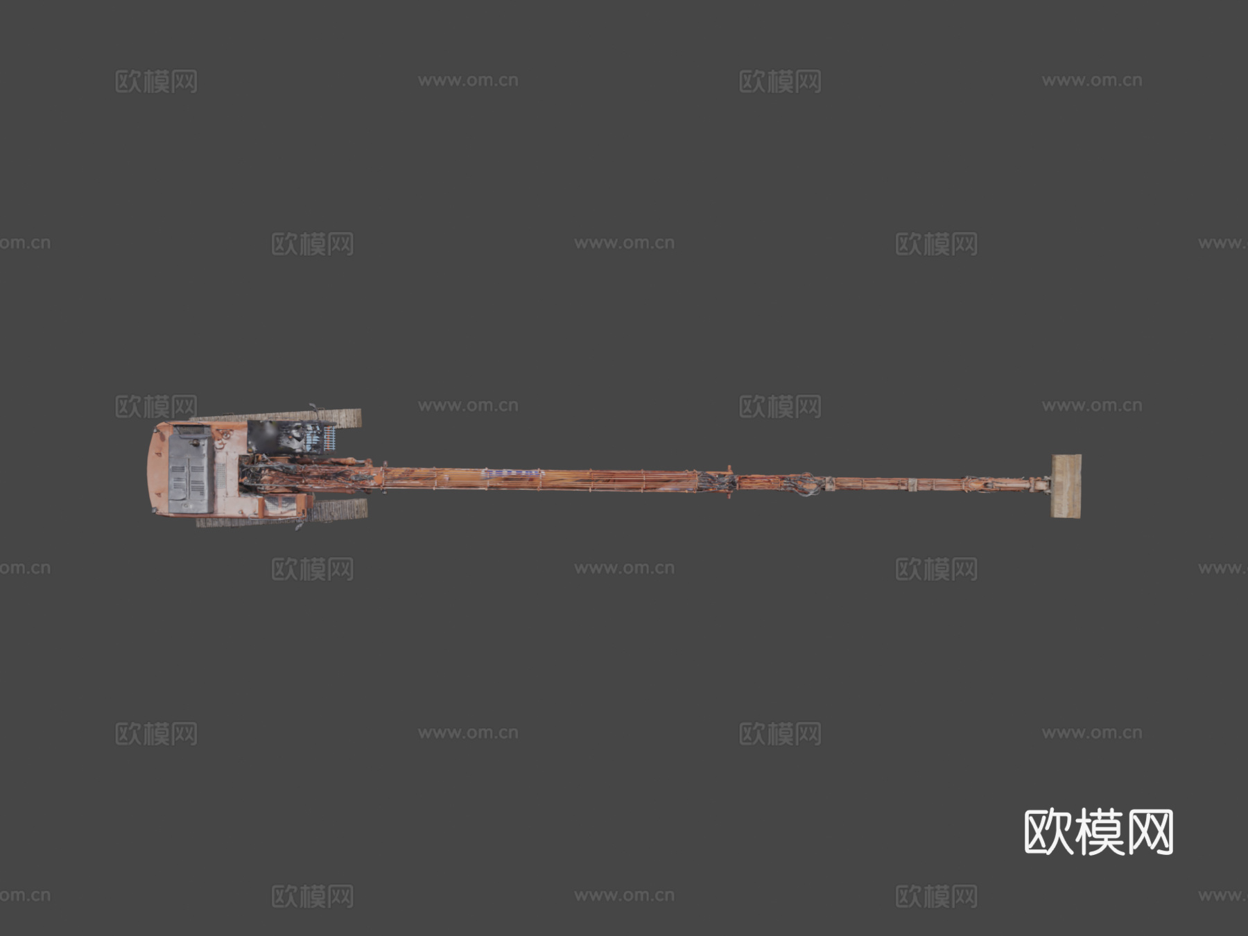 挖掘机 日立 ZX 460 LCH 系列su模型