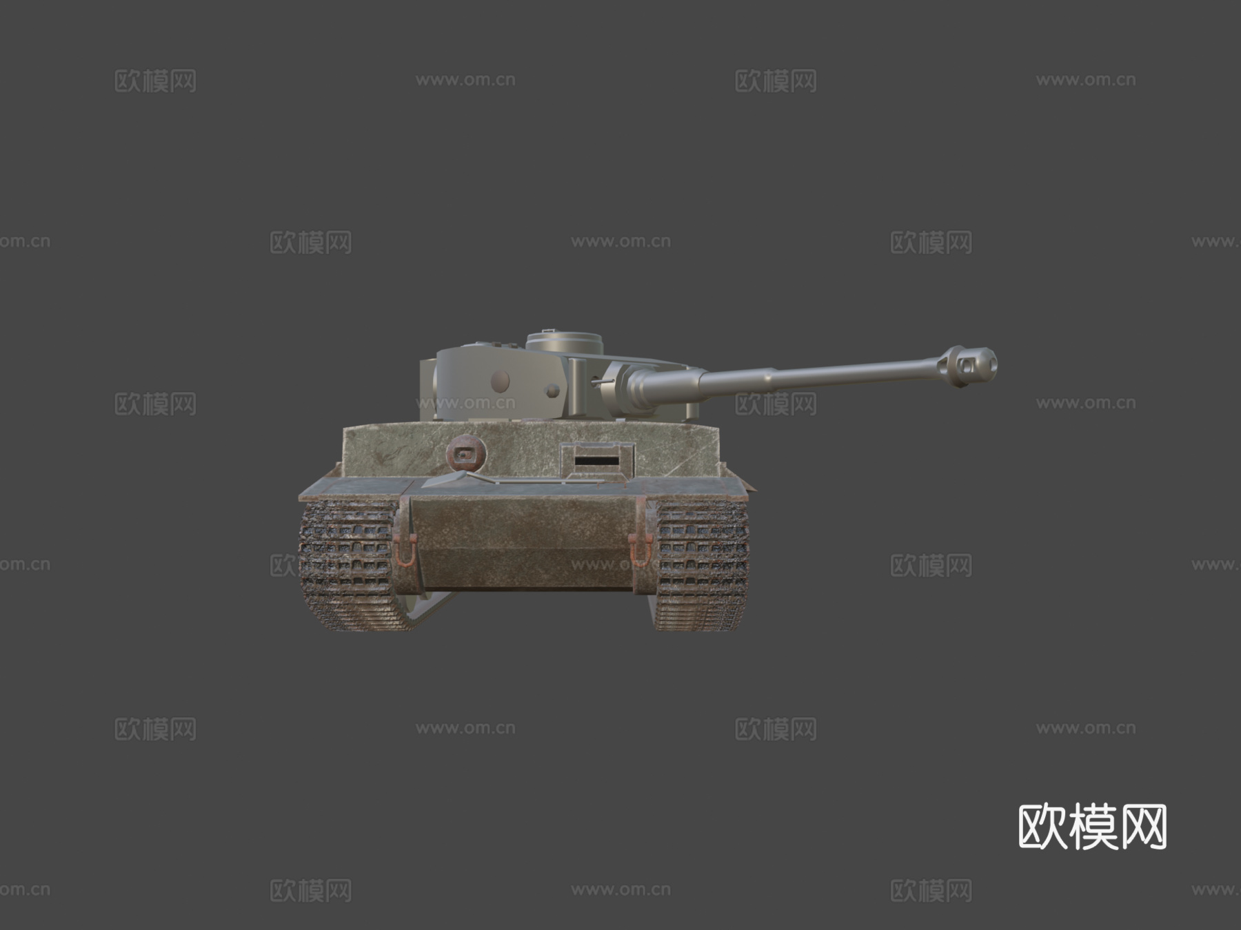 虎式一号六型坦克su模型
