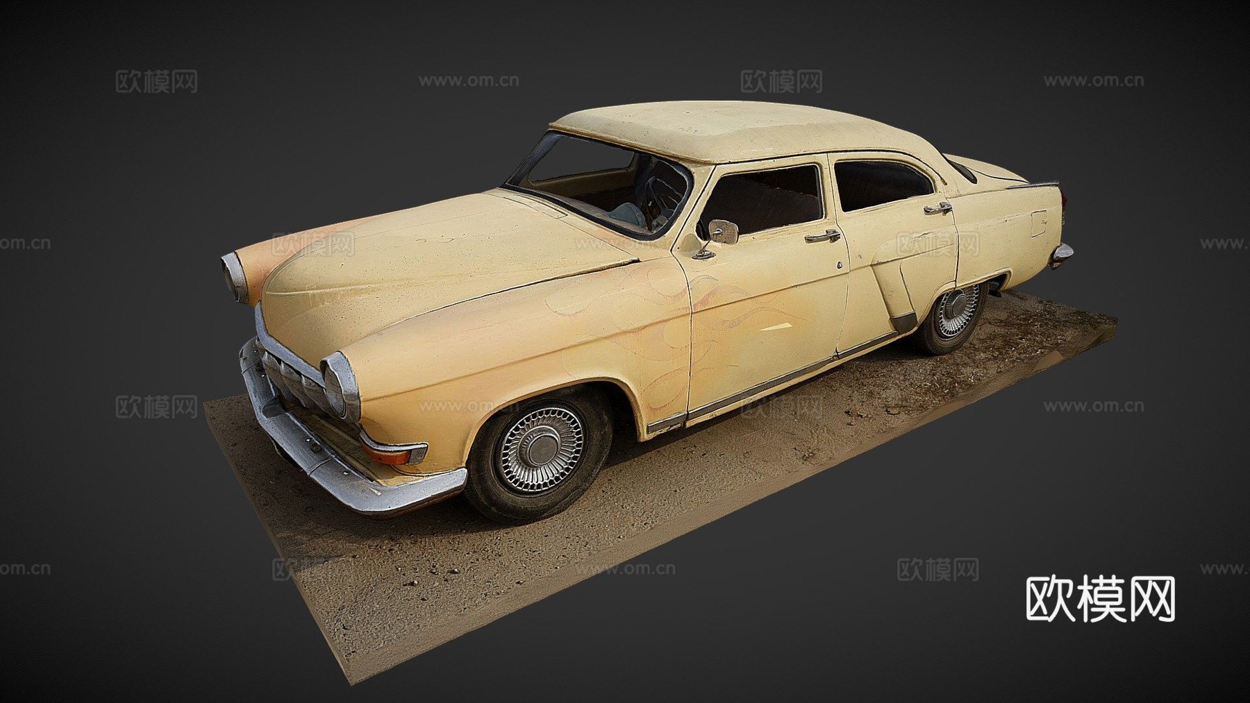 GAZ 21伏尔加玛丽莲梦露V8su模型