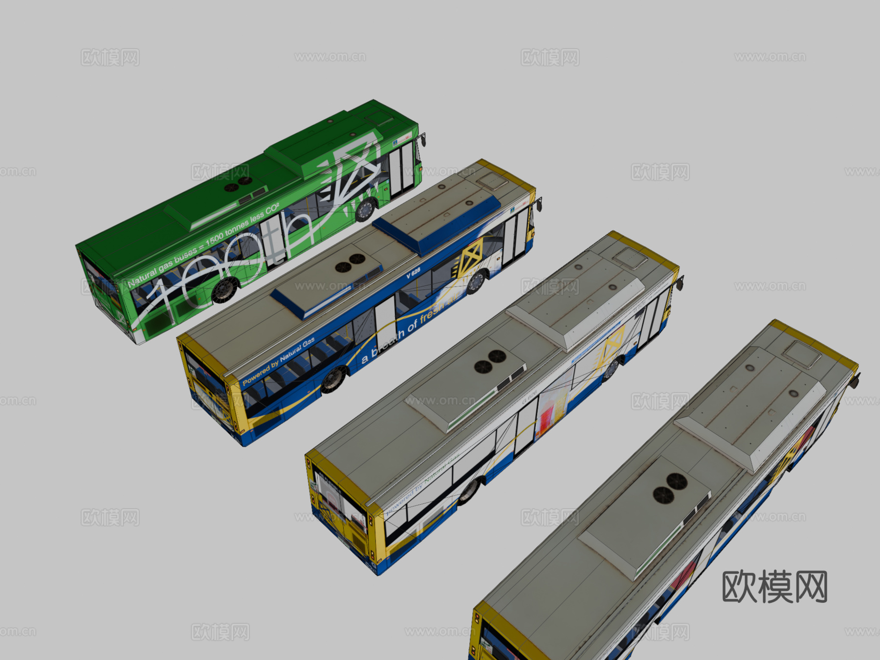 布里斯班市 斯堪尼亚 L94UB 巴士包 左舵su模型